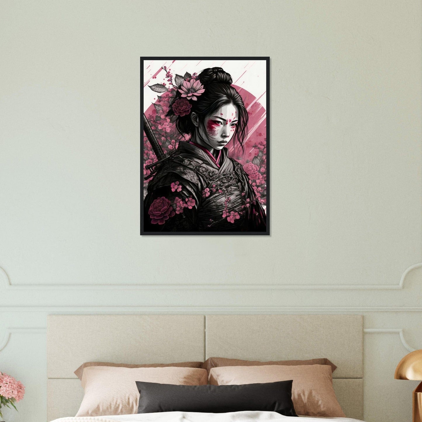 Tableau Japon Vintage Geisha Horreur Canvanation