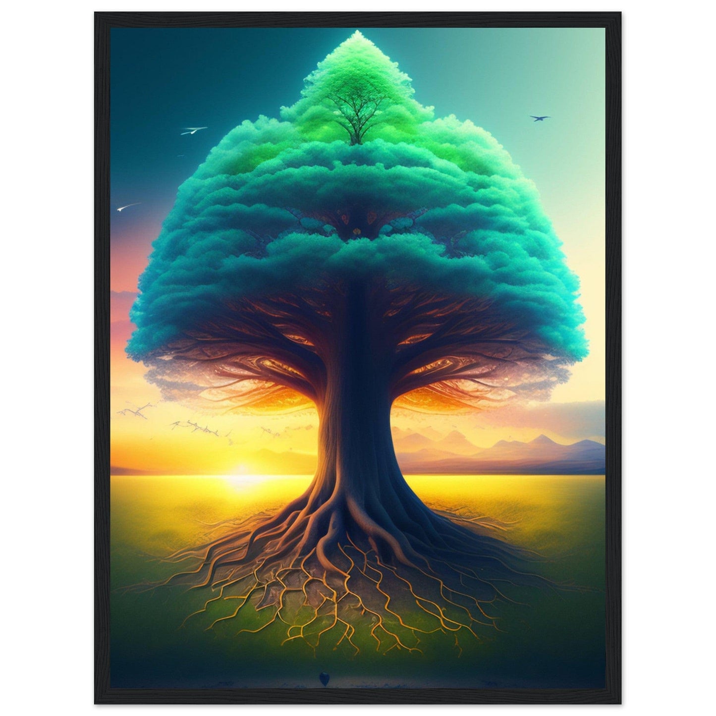 Tableau La Symbolique de l'Arbre de Vie dans l'Art et la Littérature Canvanation