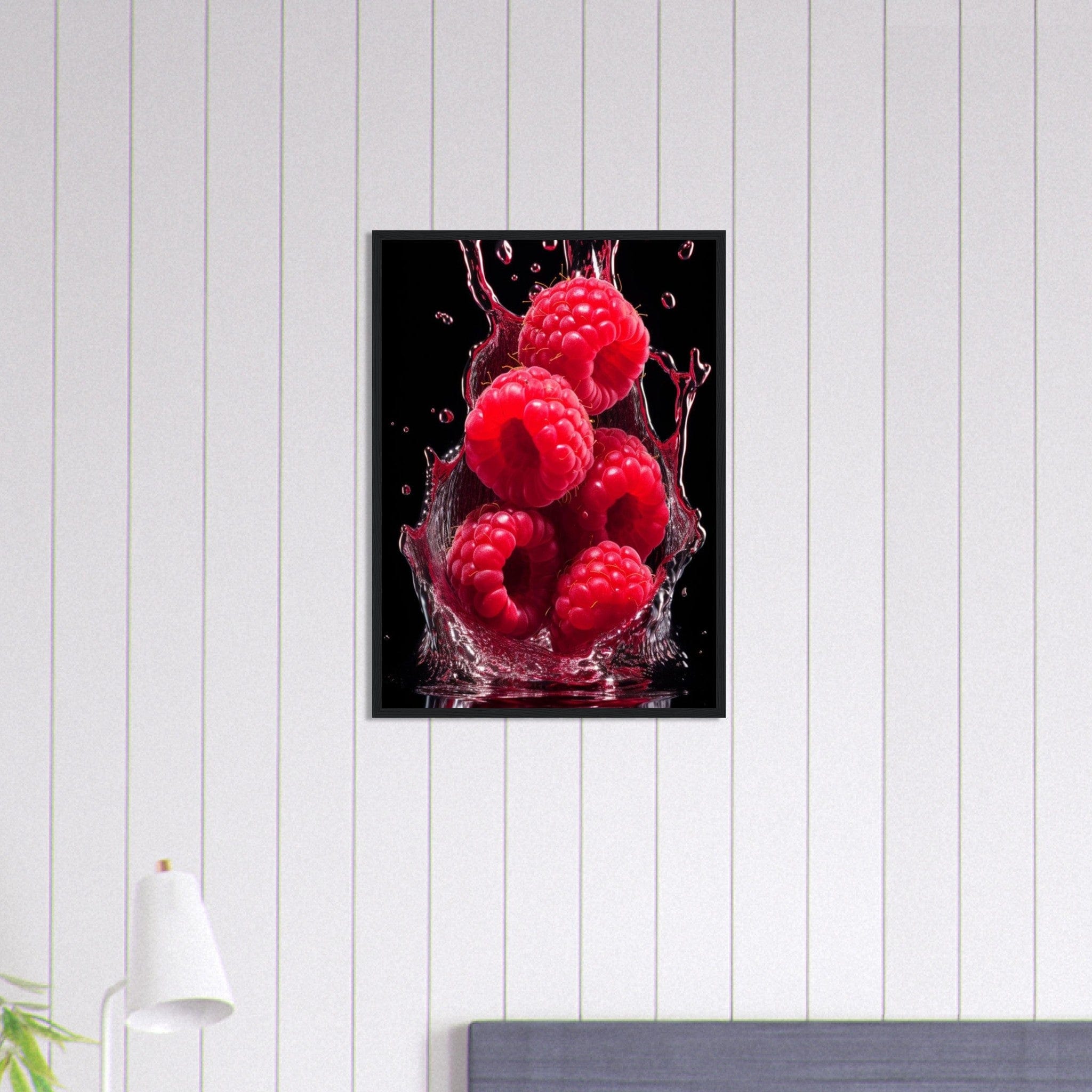 Canvanation Print Material 50x70 cm / 20x28″ Tableau Cuisine Framboise