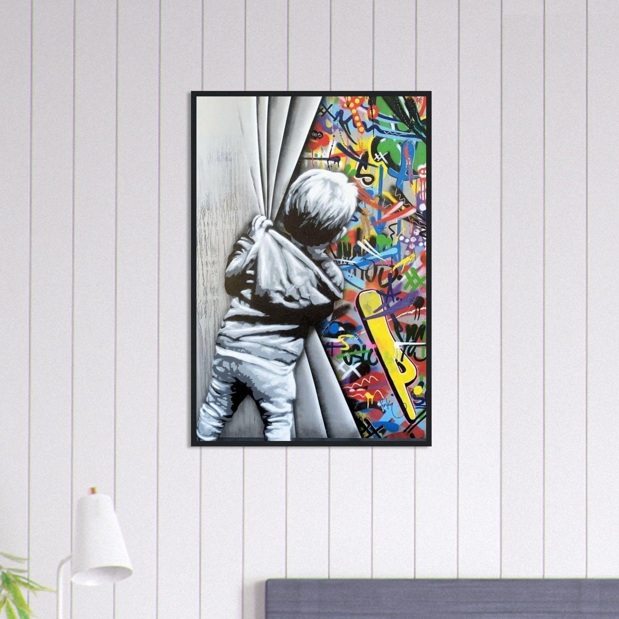 Canvanation Print Material 60x90 cm / 24x36″ Tableau Banksy Original