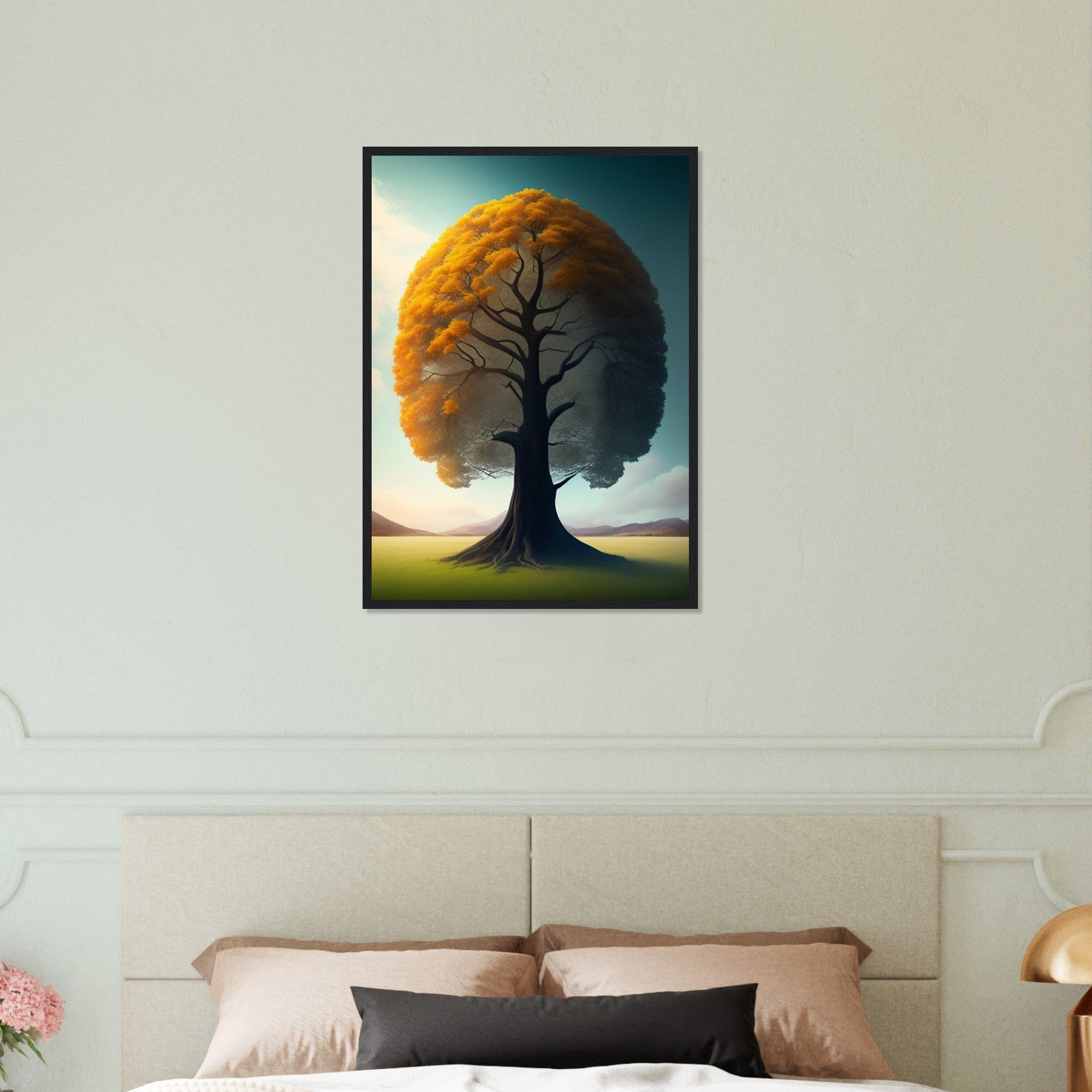 Canvanation Print Material 50x70 cm / 20x28″ Tableau Arbre En Relief