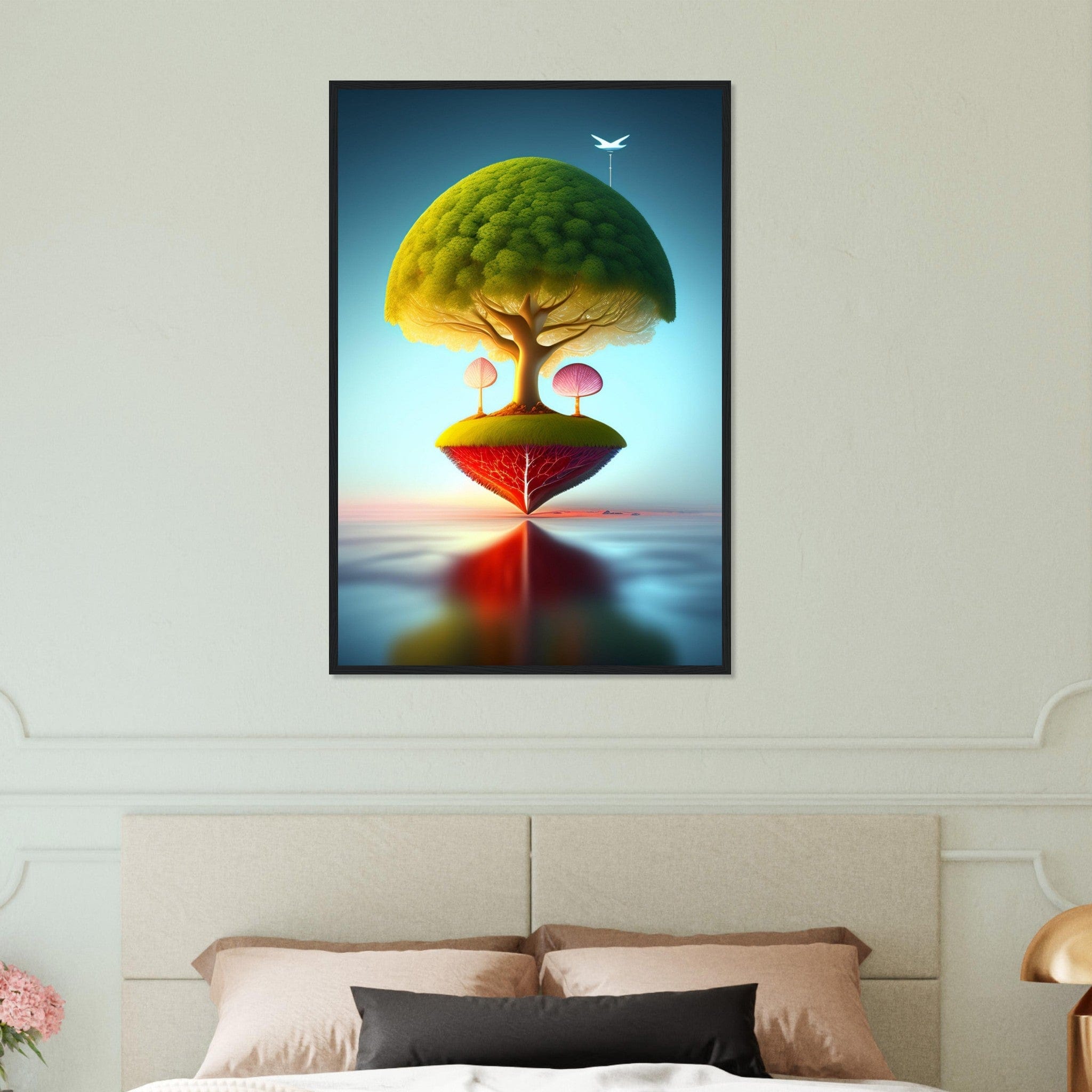 Canvanation Print Material 60x90 cm / 24x36″ Tableau Klimt Arbre