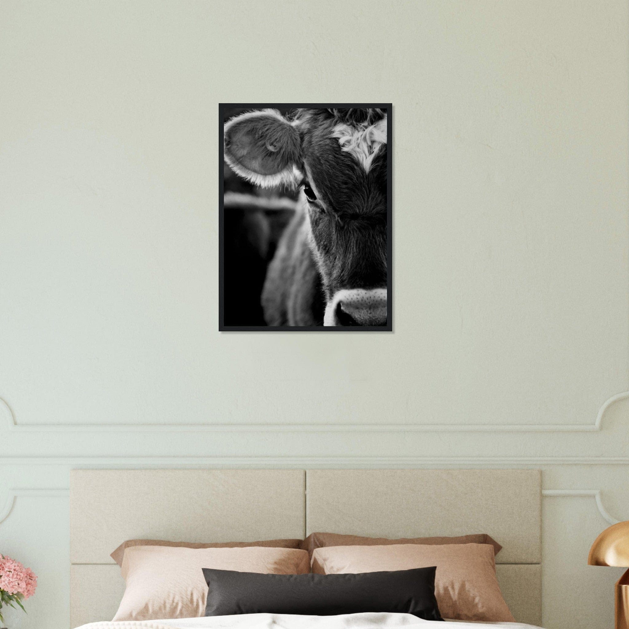 Canvanation Print Material Tableau Vache Aubrac