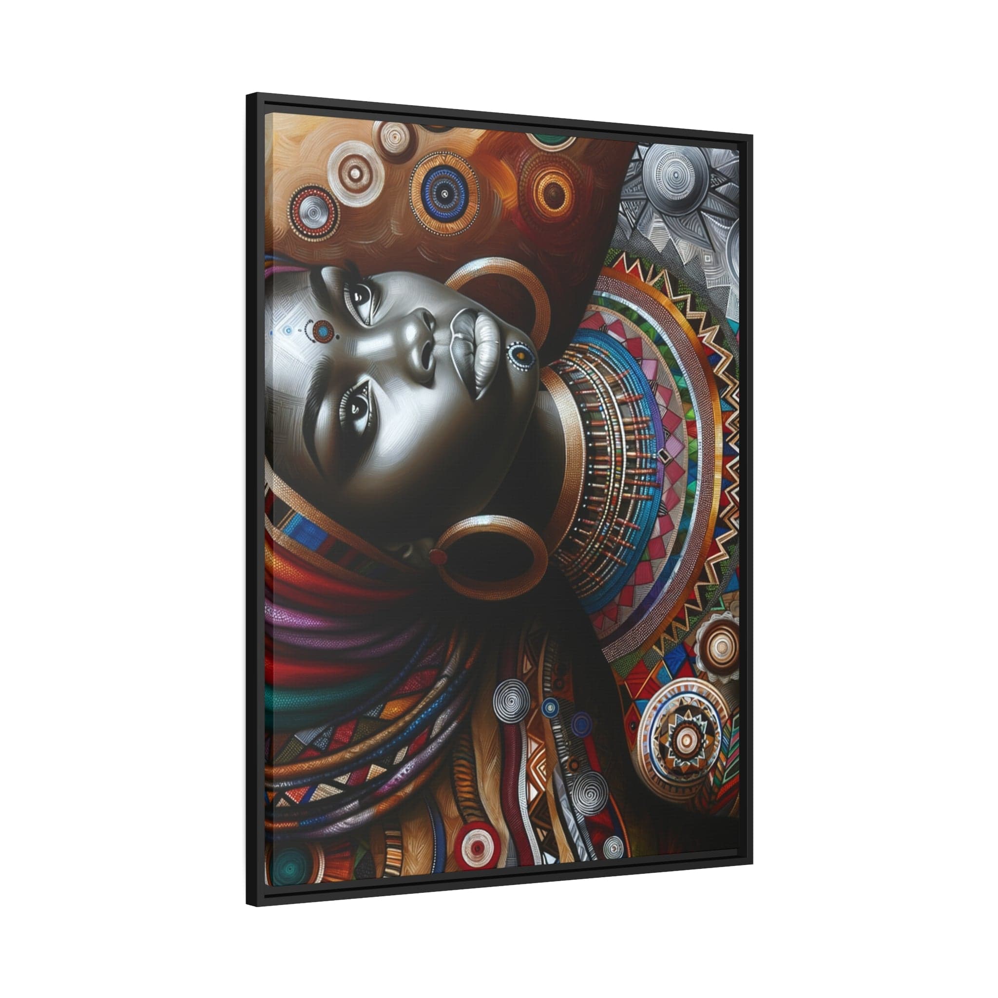 Printify Canvas Tableau "La beauté et la force des femmes africaines en toile"