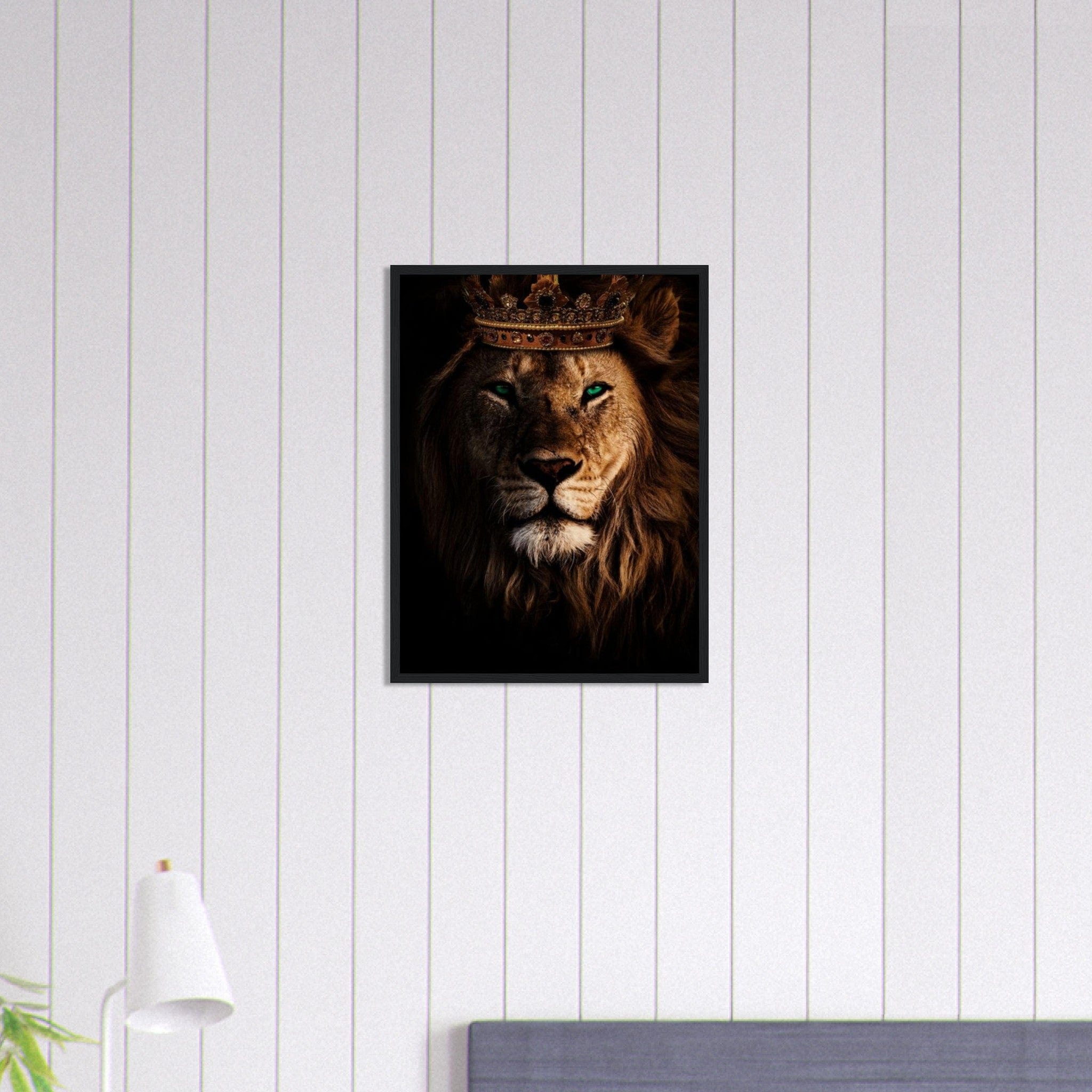 Canvanation Print Material 45x60 cm / 18x24″ Tableau Lion Couleur