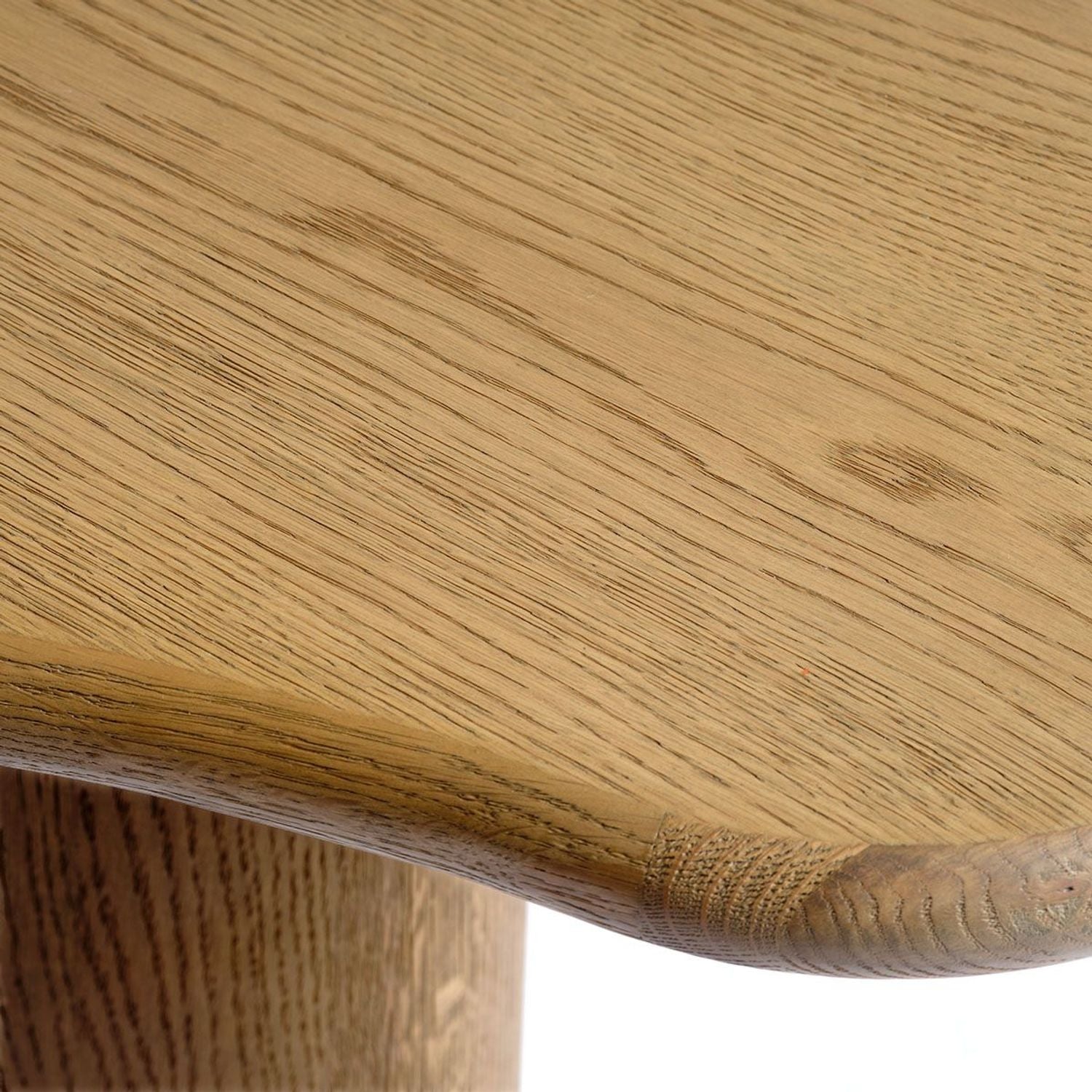 Table Basse Irrégulière en Chêne Naturel au Design Harmonieux