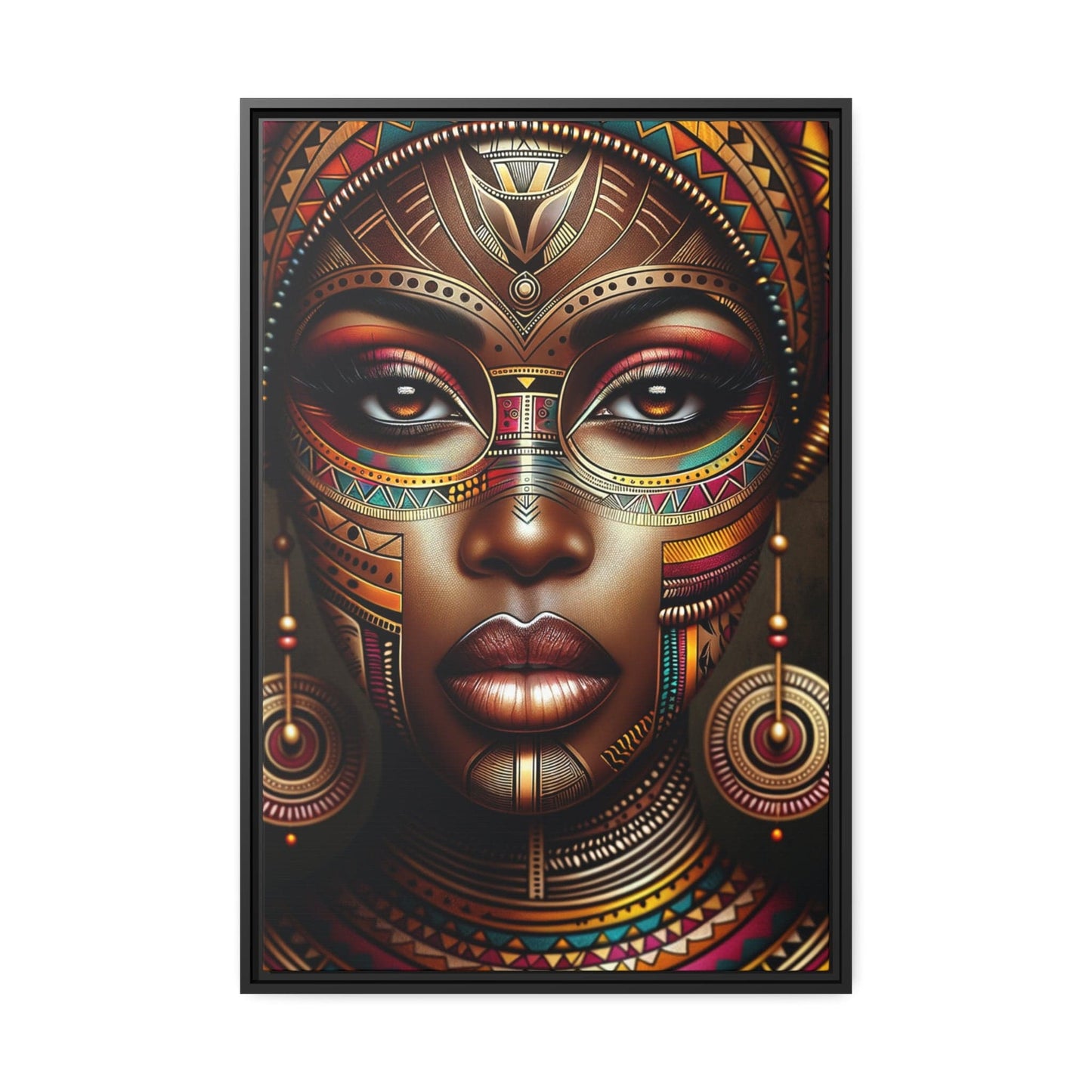 Tableau "La beauté et la force des femmes africaines" Canvanation