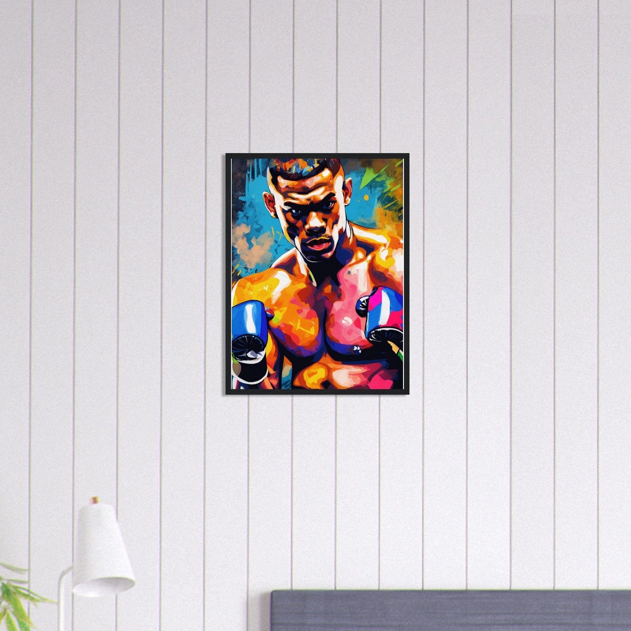 Canvanation Print Material 45x60 cm / 18x24″ Tableau Boxe Coloré