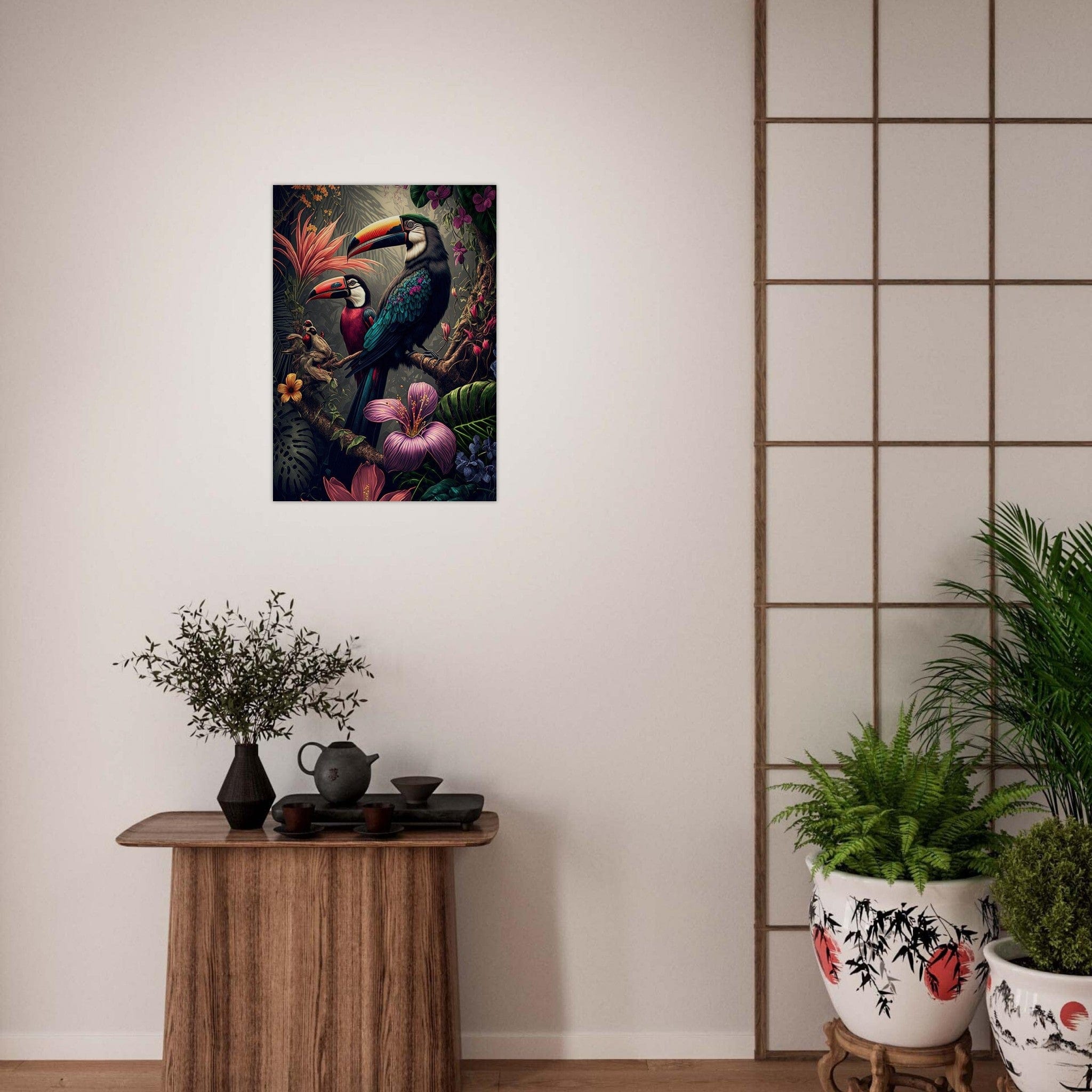 Gelato Print Material Poster Jungle Toucan