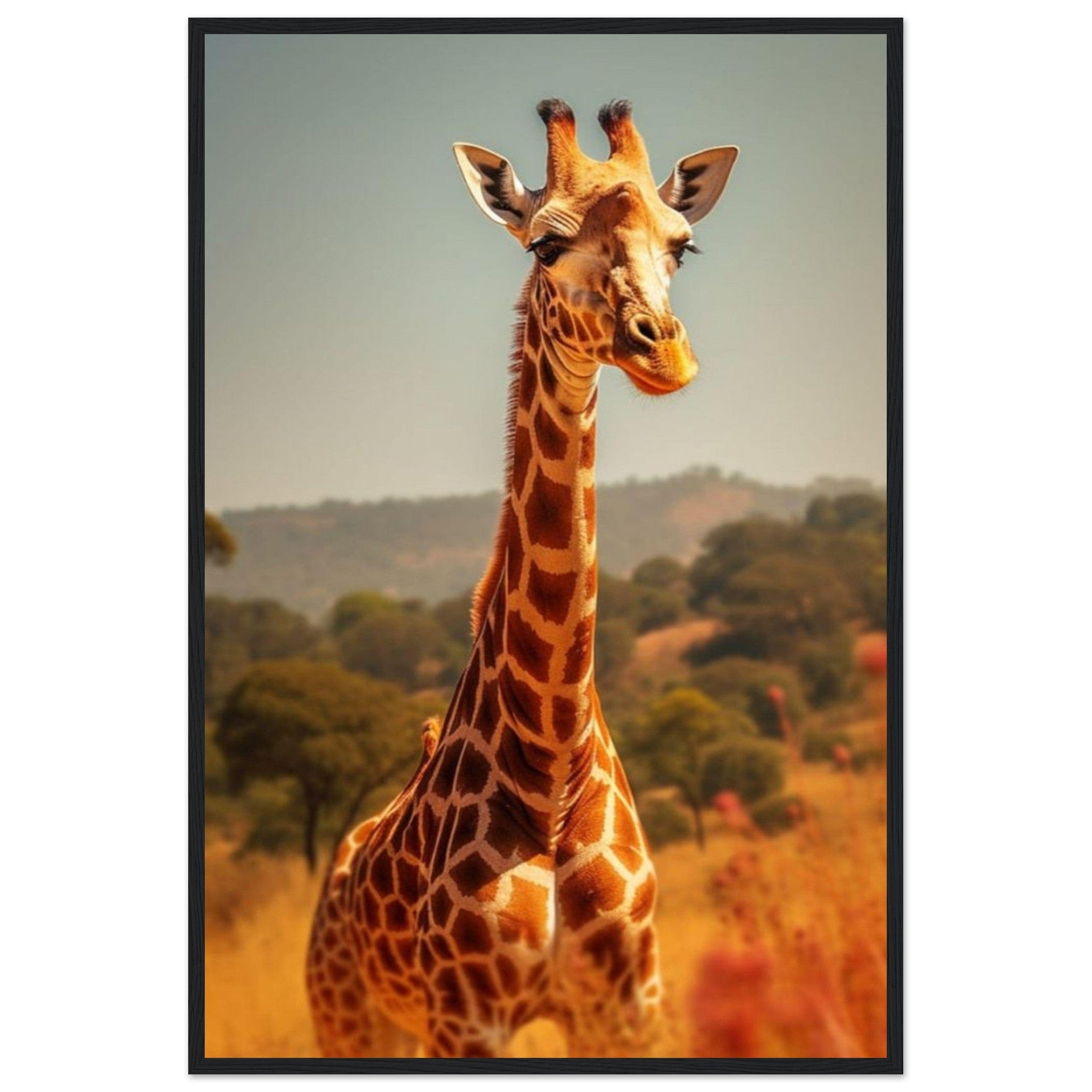 Girafe Toile - Canvanation