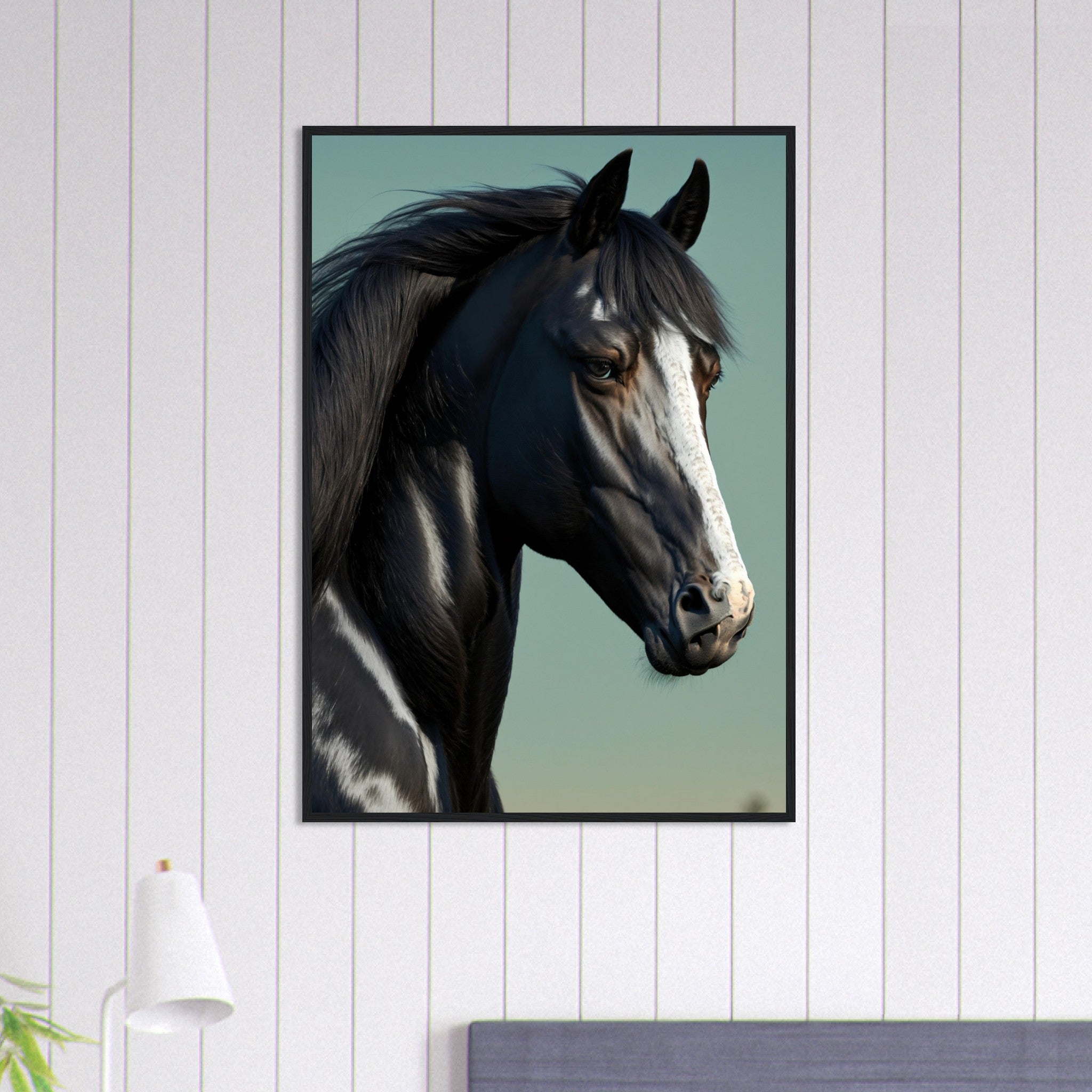 Canvanation Print Material 70x100 cm / 28x40″ Tableau Cheval Liberté