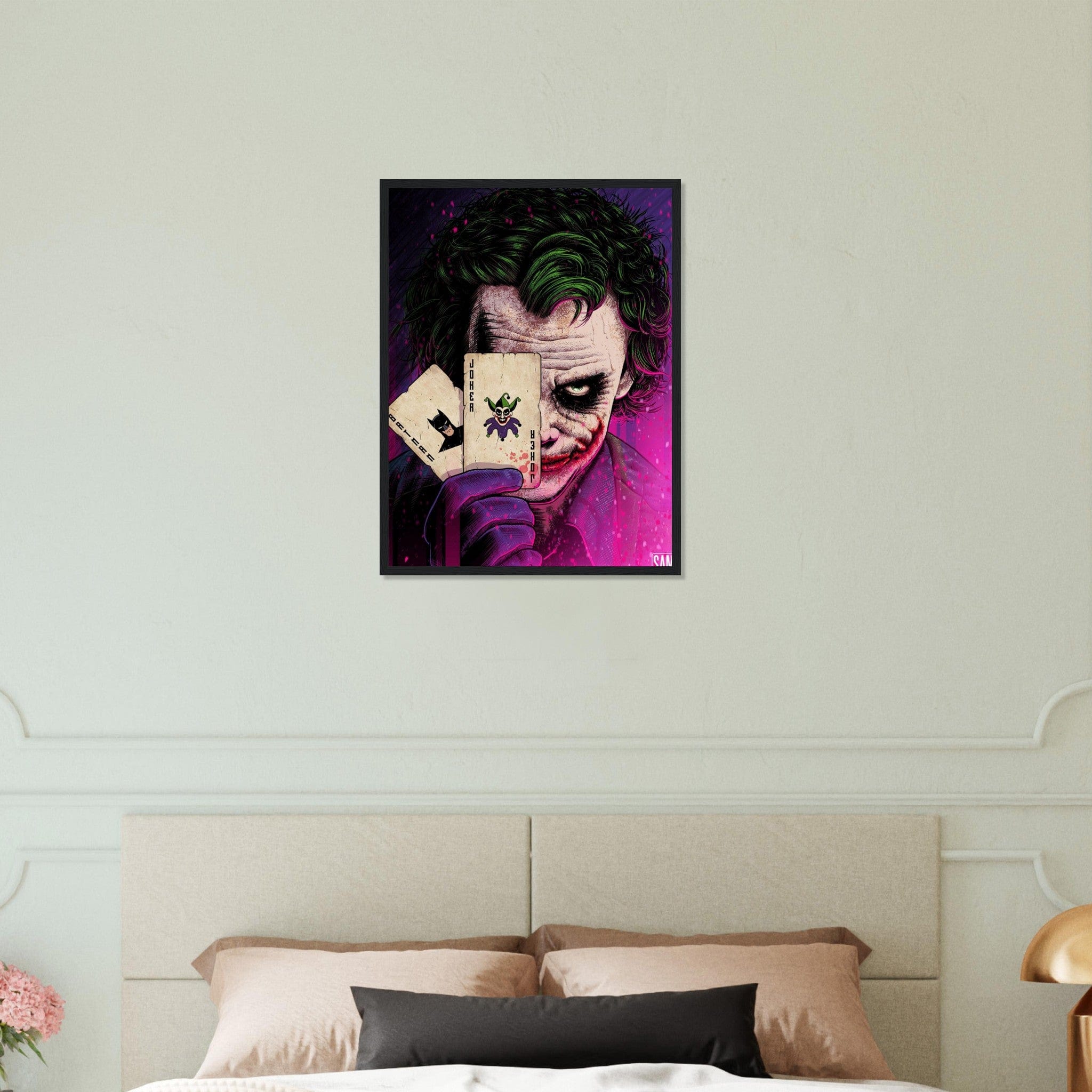 Tableau Joker Pop Art Batman