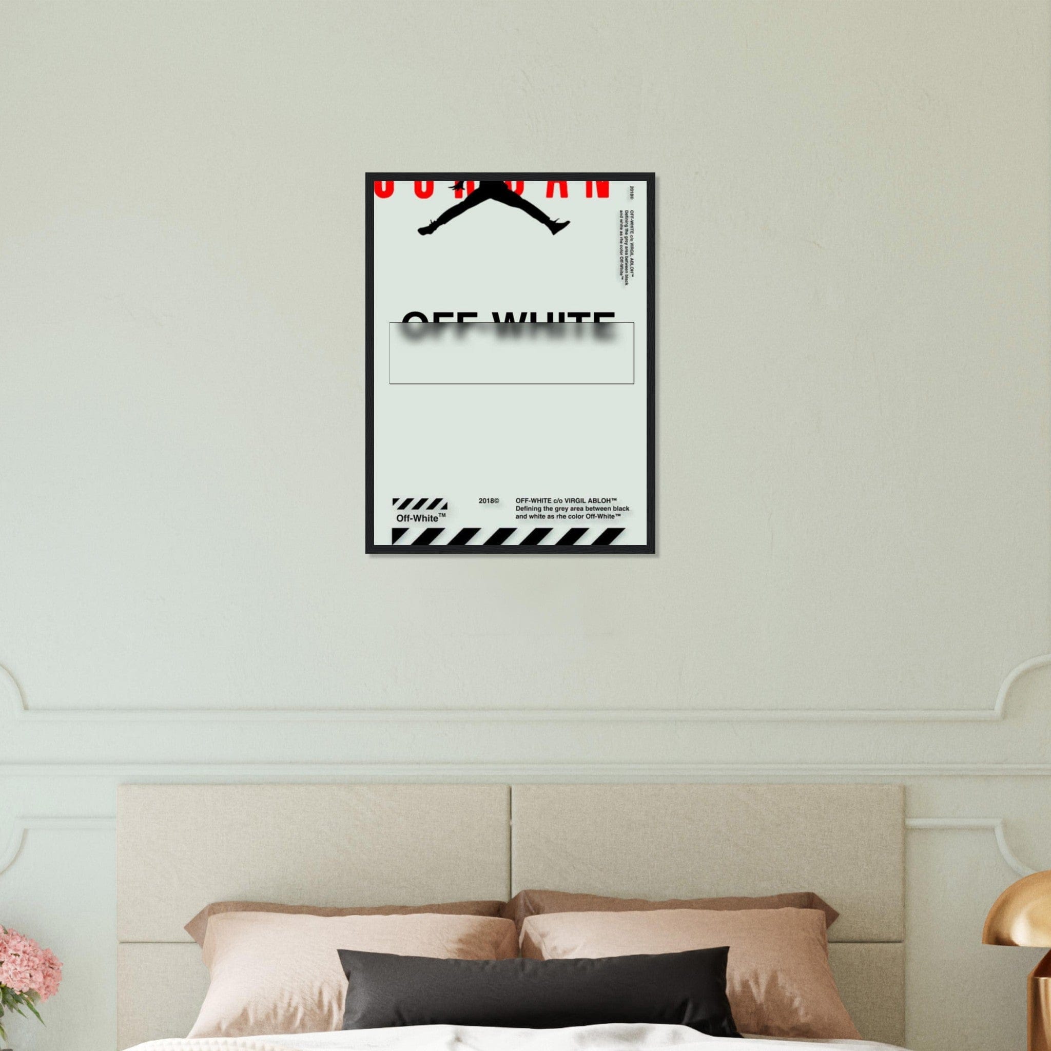 Canvanation Print Material 45x60 cm / 18x24″ Tableau Marque De Luxe Off White Off