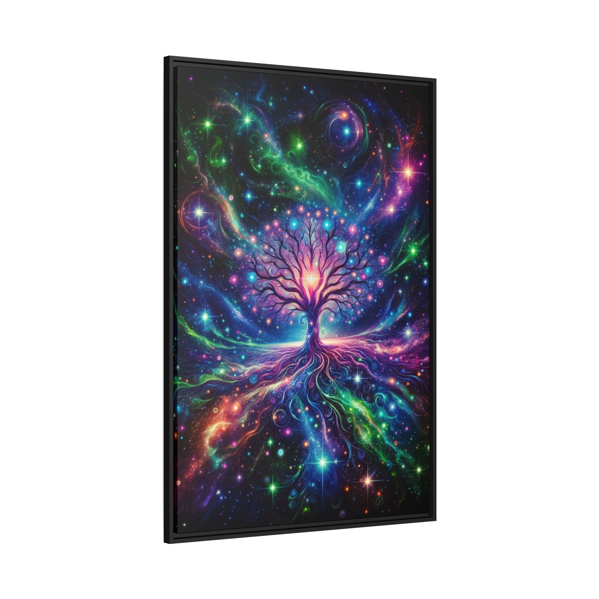 Printify Canvas Tableau Arbre De Vie L'Energie Du Cosmos