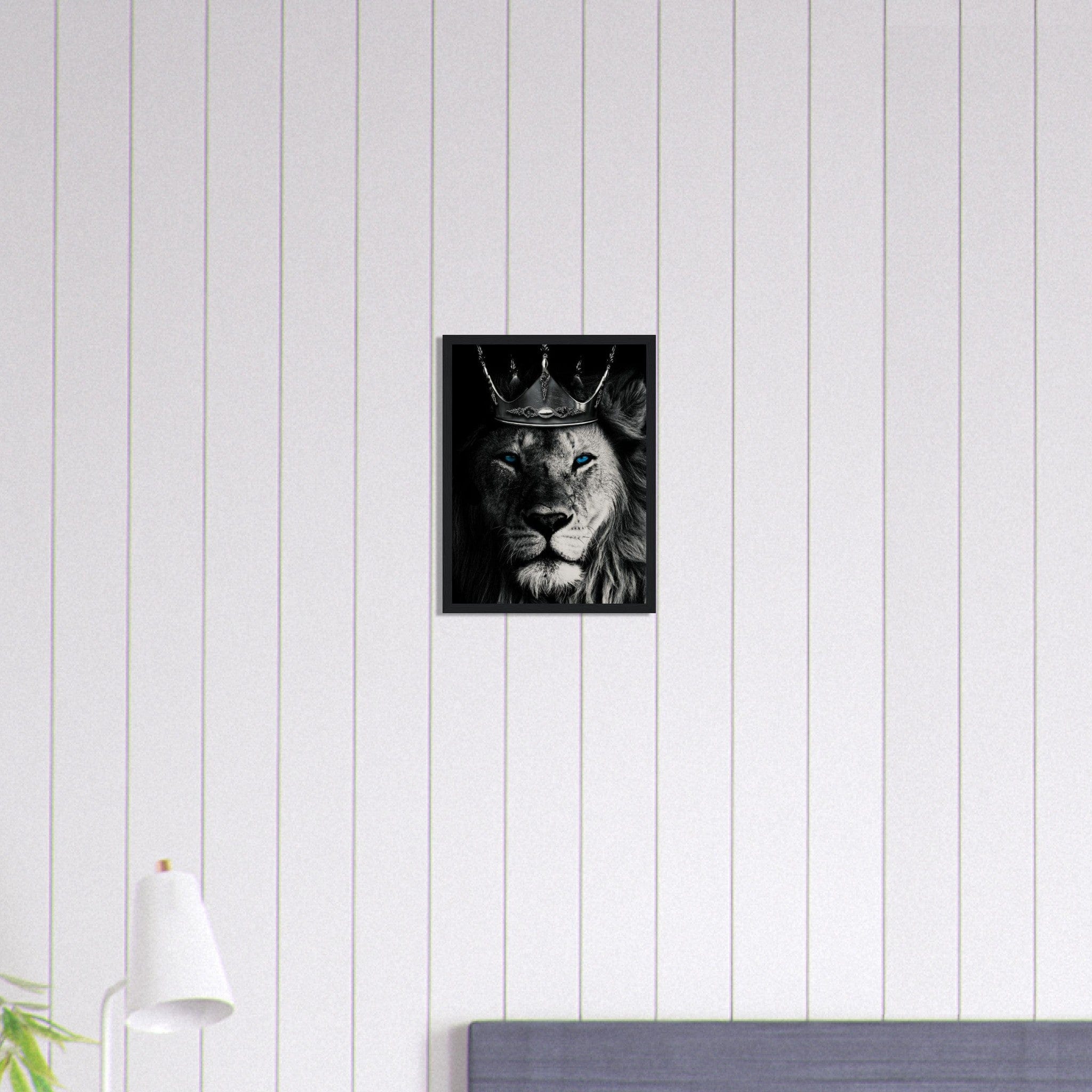 Canvanation Print Material 30x40 cm / 12x16″ Tableau Lion Street Art