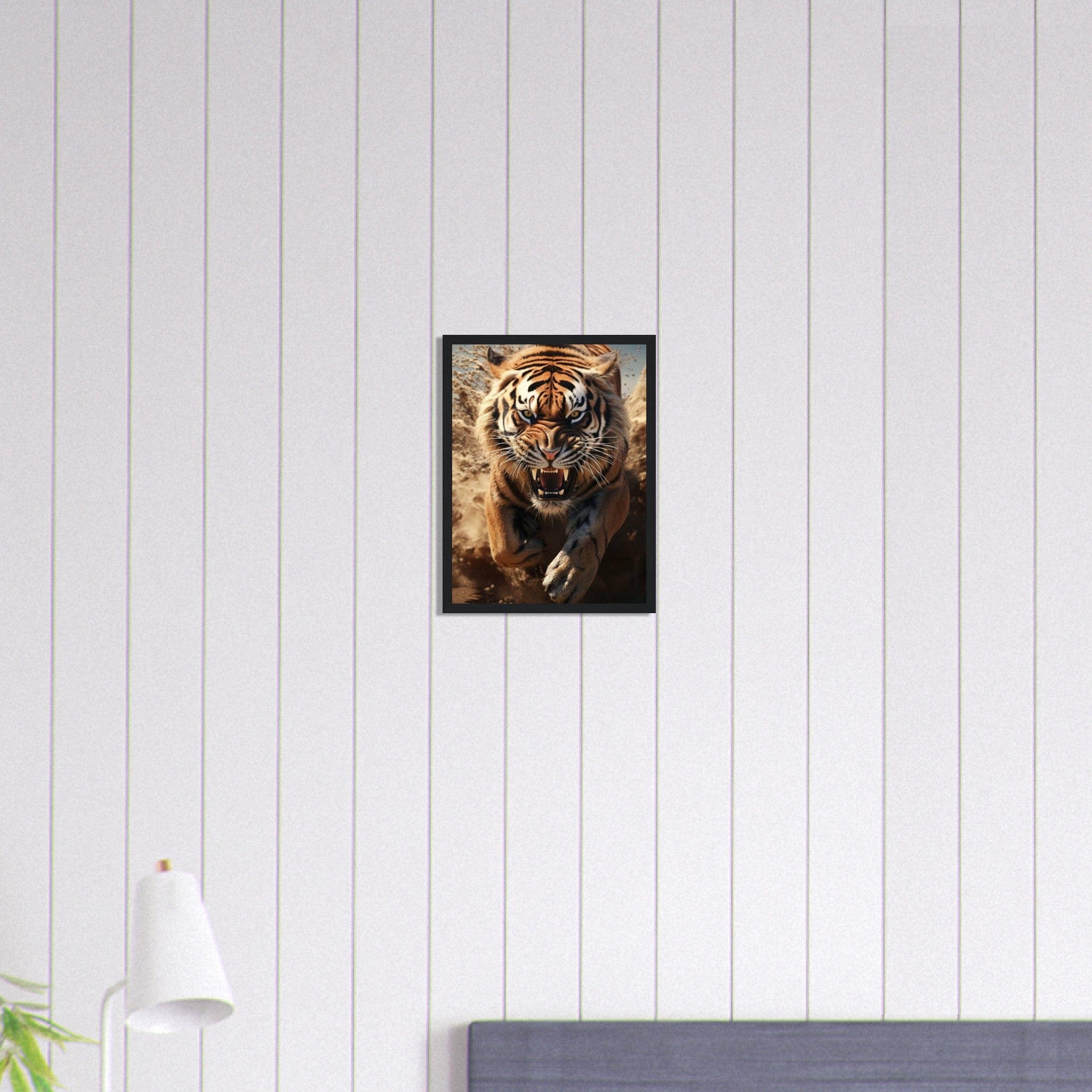 Canvanation Print Material 30x40 cm / 12x16″ Tableau Tigre Sable