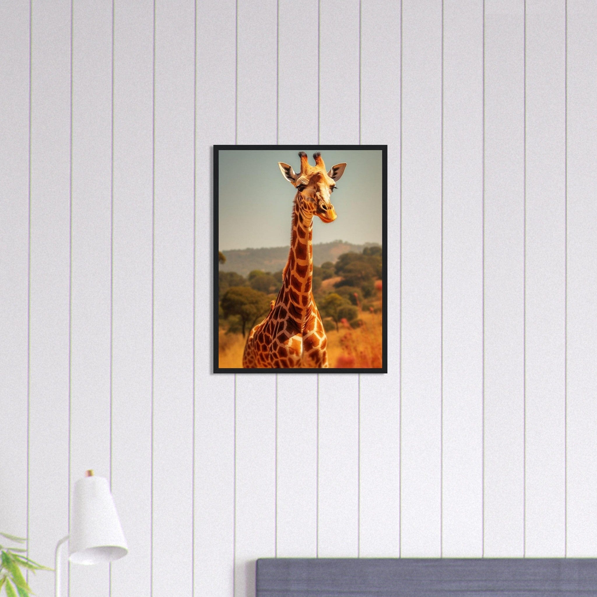 Gelato Print Material Girafe Tableau