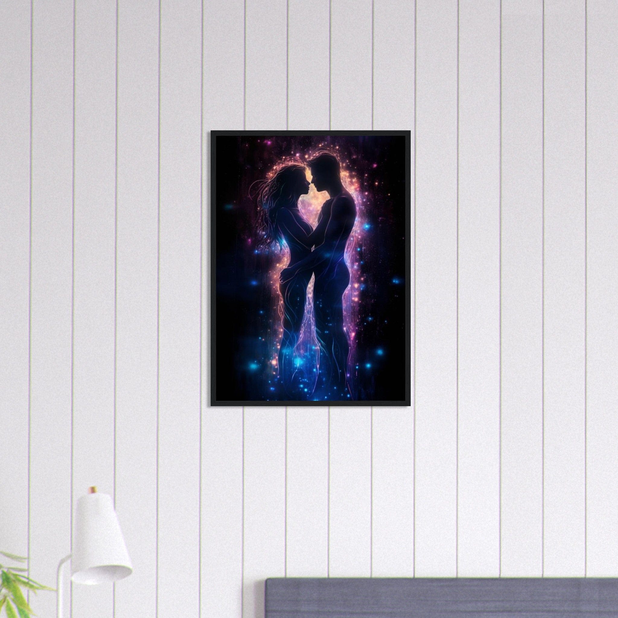 Canvanation Print Material 50x70 cm / 20x28″ Tableau Couple Amour Fusionnel