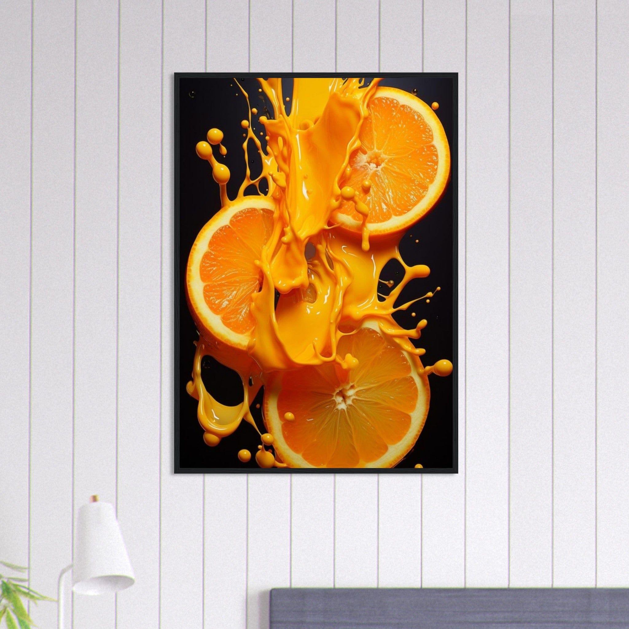 Canvanation Print Material 70x100 cm / 28x40″ Tableau Cuisine Jus D'orange