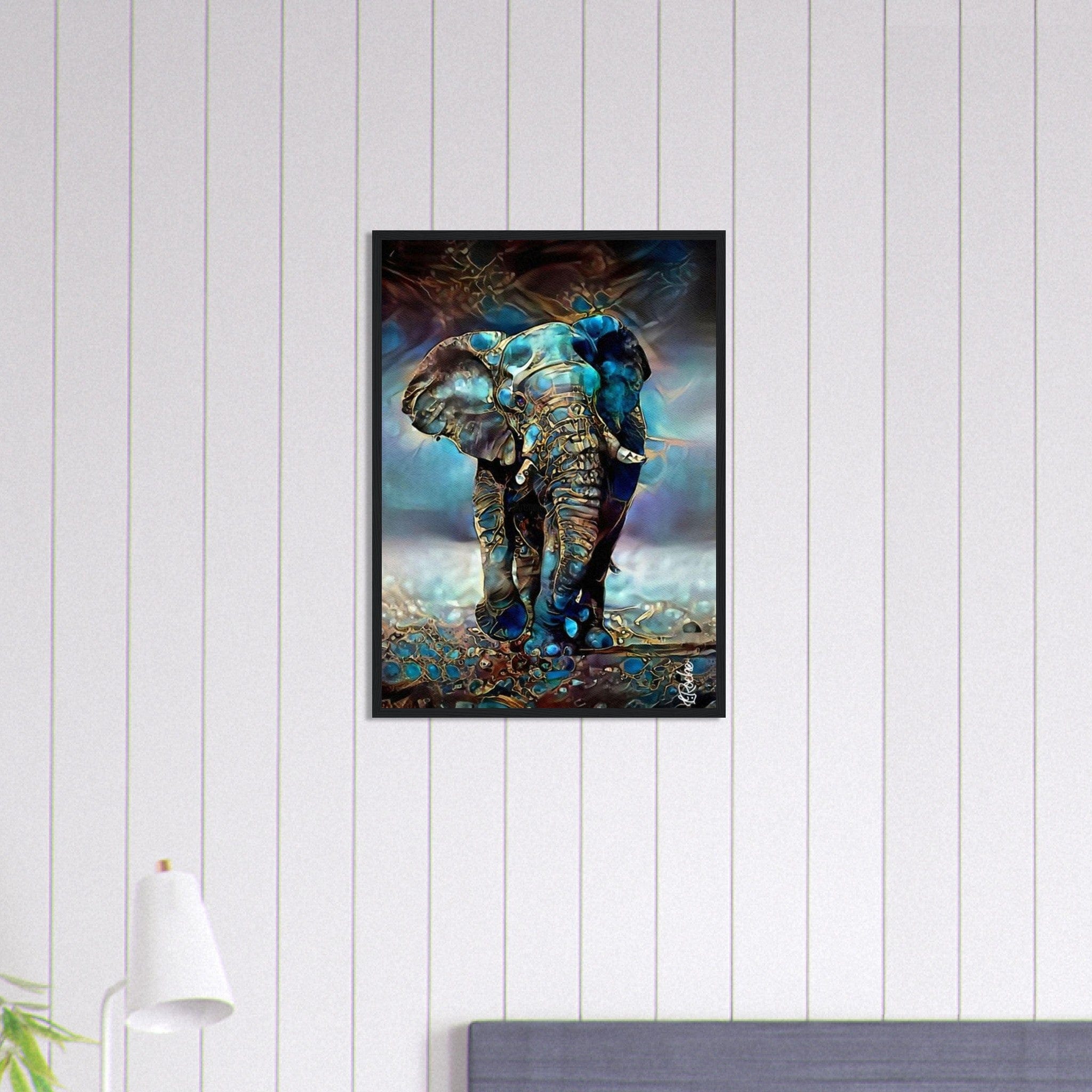 Canvanation Print Material 50x70 cm / 20x28″ Tableau Elephant Trésor de la Nature