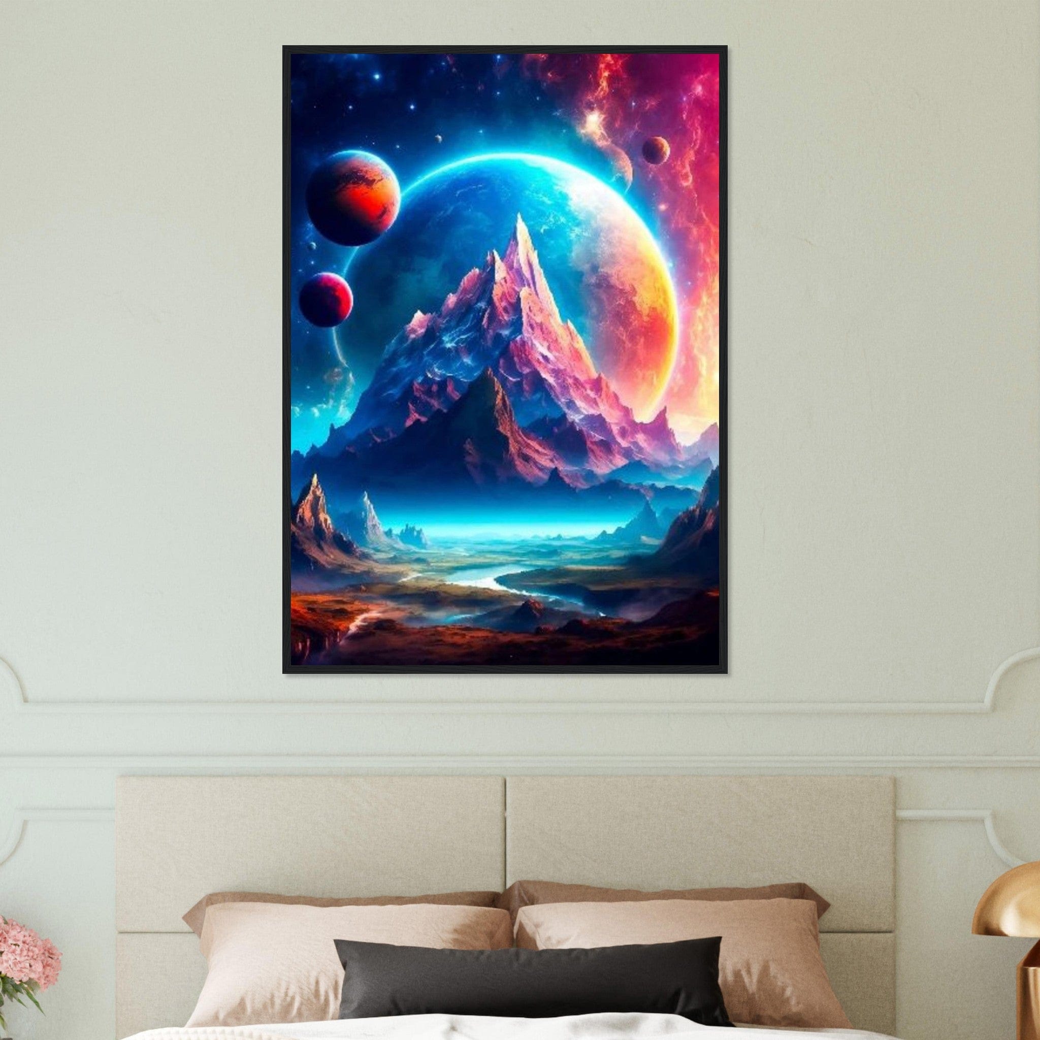 Canvanation Print Material Tableau Planete Exploration Cosmique