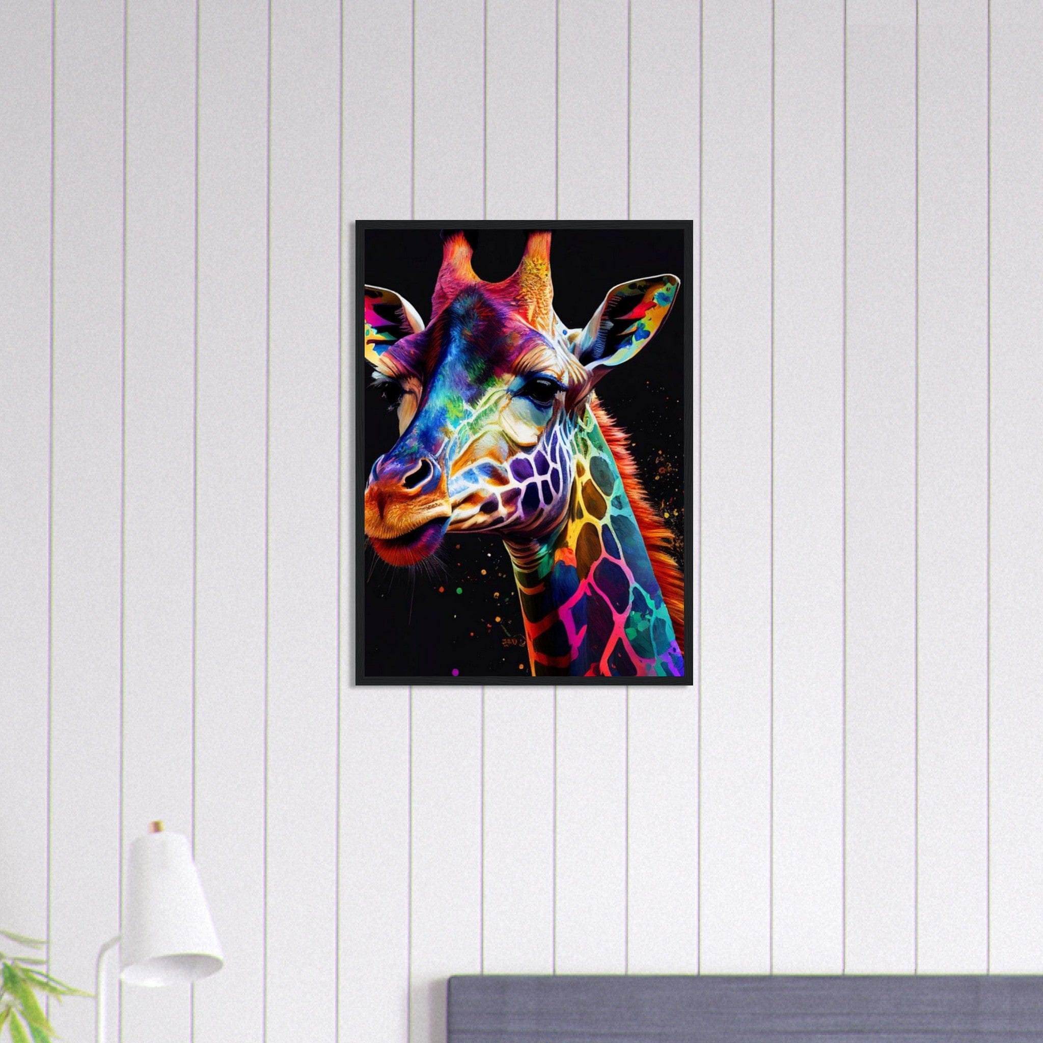 Canvanation Print Material 50x70 cm / 20x28″ Tableau Zoo Girafe