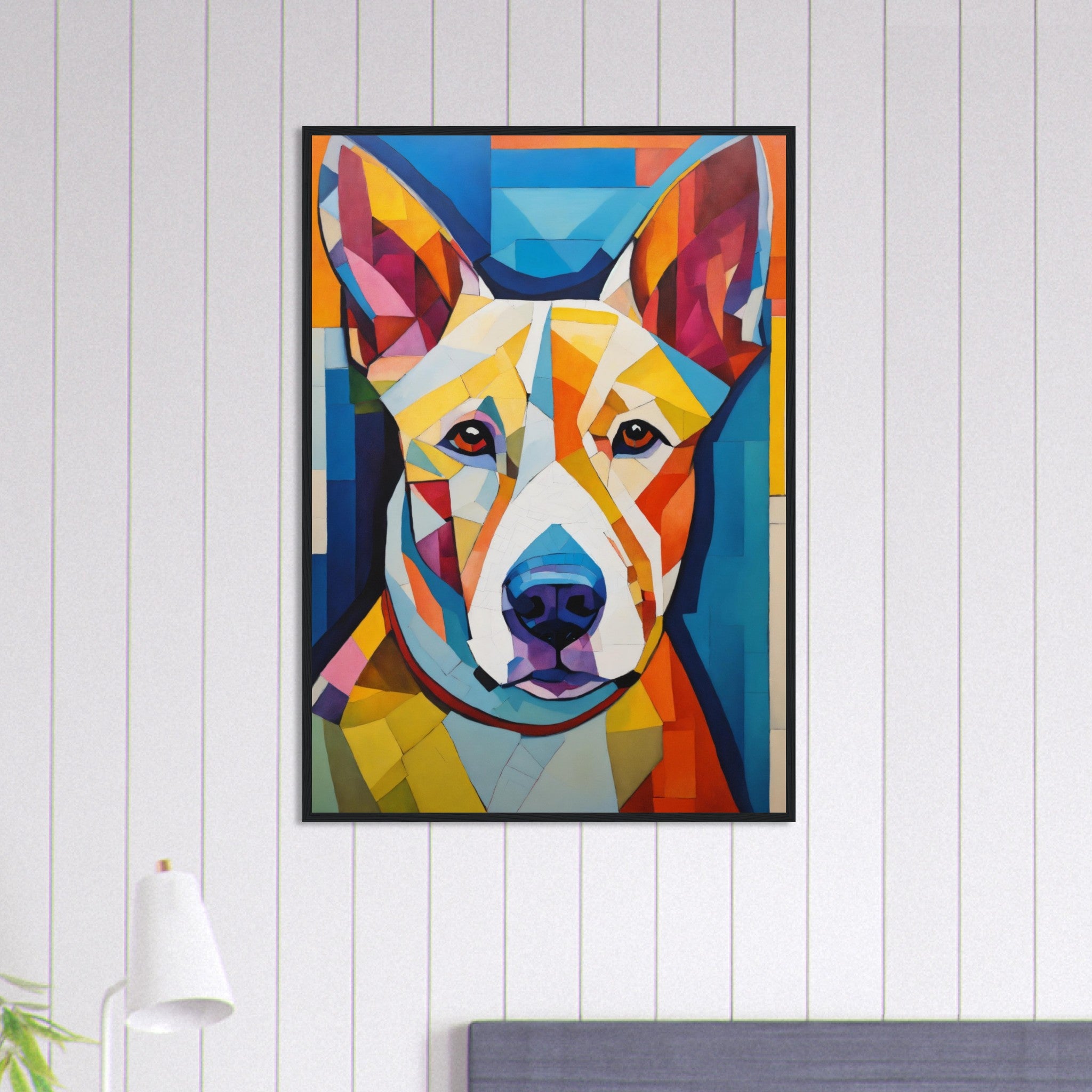 Canvanation Print Material 70x100 cm / 28x40″ Tableau Chien Douceur Canine