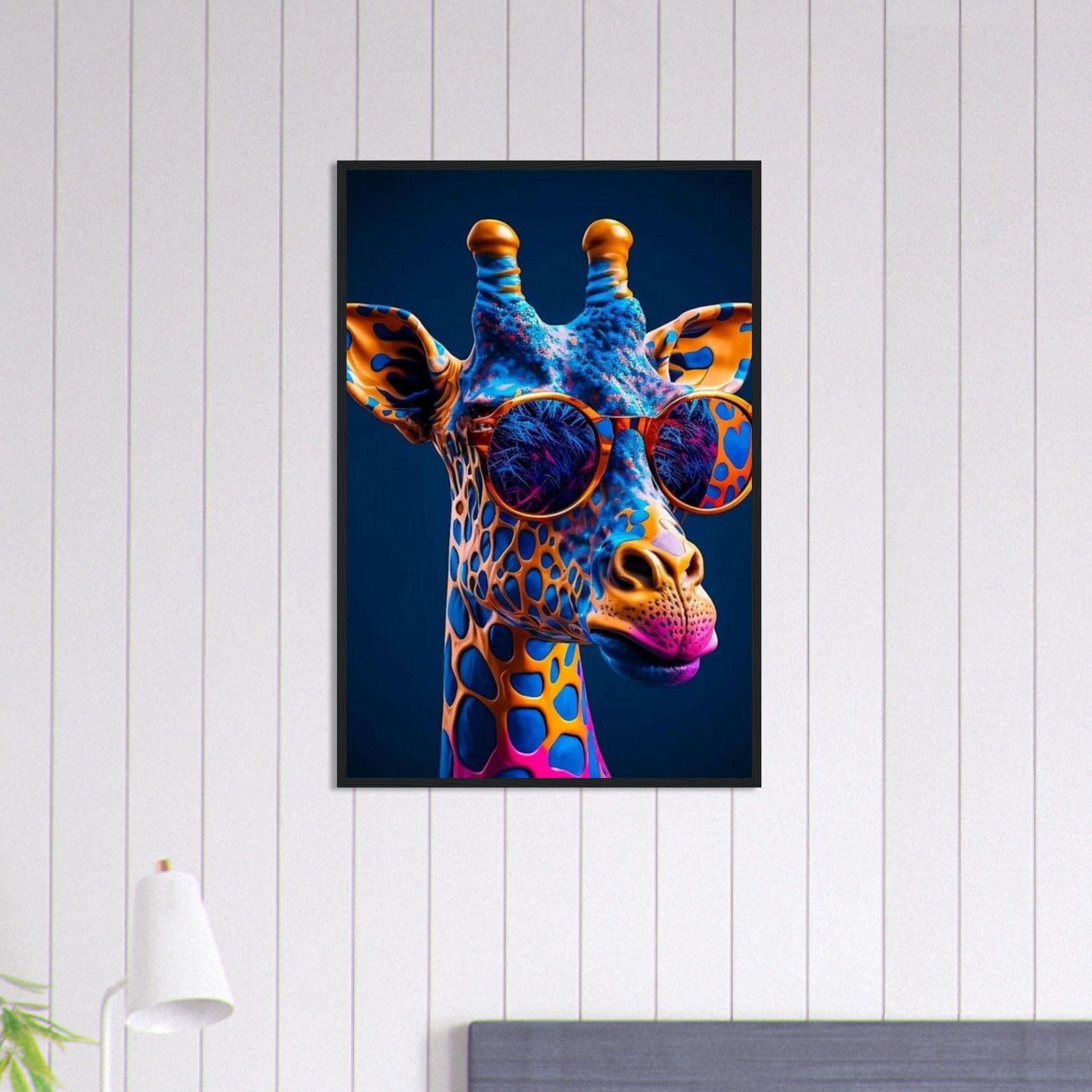 Tableau Girafe Jungle Canvanation