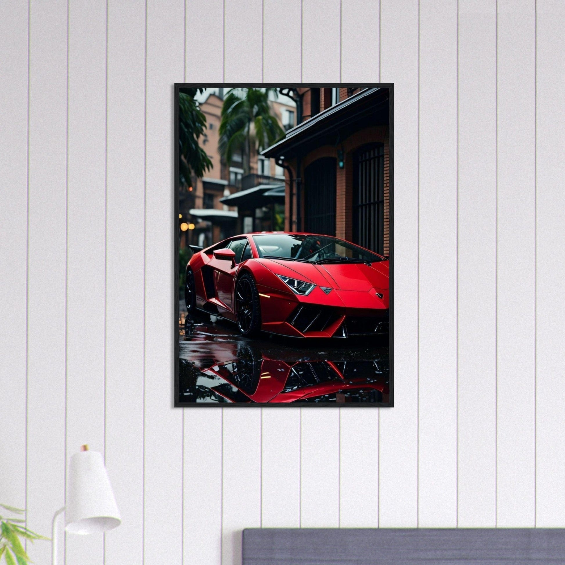 Tableau voiture Lamborghini Huracan Canvanation