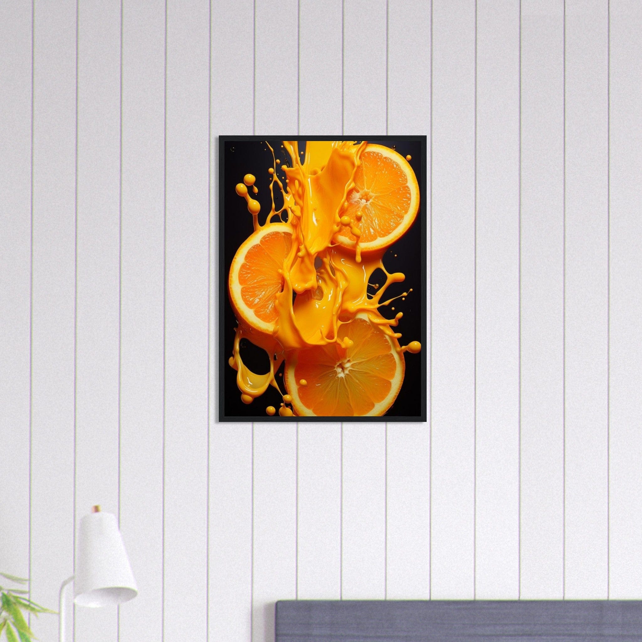 Canvanation Print Material 50x70 cm / 20x28″ Tableau Cuisine Jus D'orange