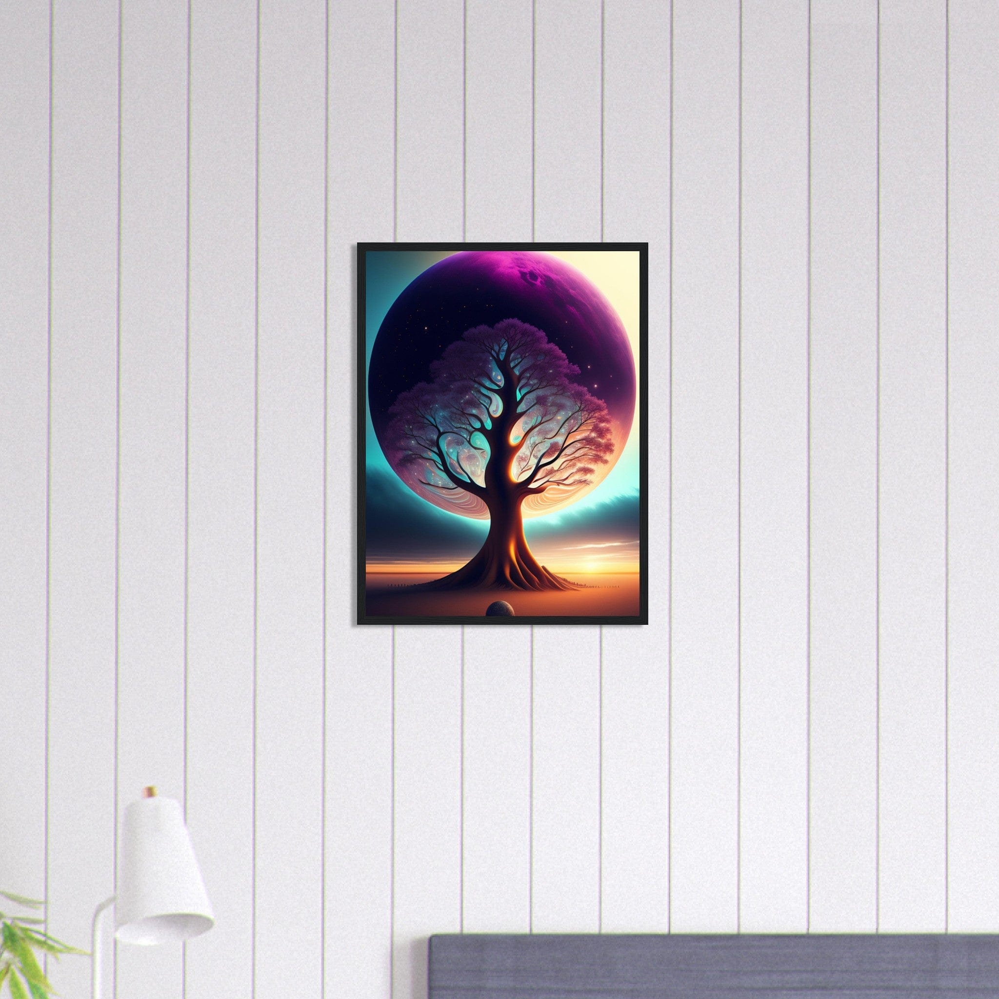 Canvanation Print Material Tableau Arbre De Vie Force de la Nature