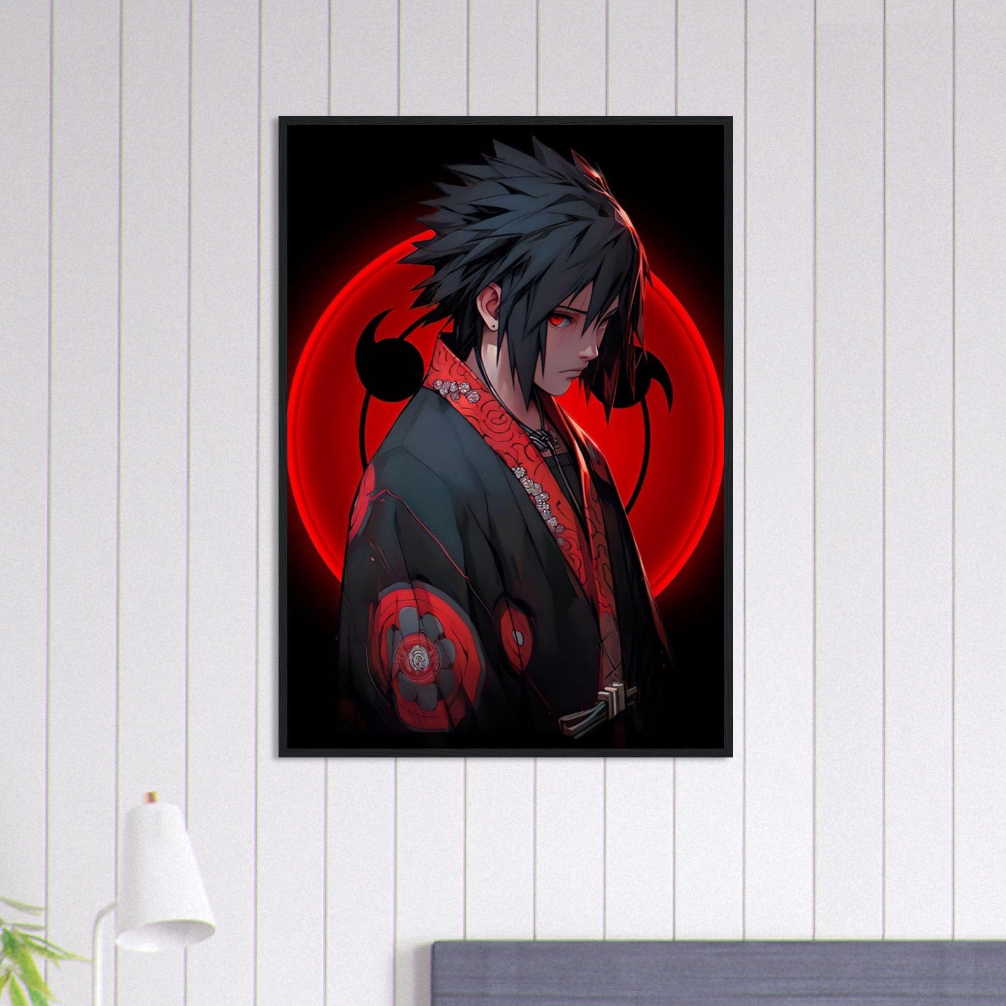 Canvanation Print Material 70x100 cm / 28x40″ Tableau Naruto Sasuke Uchiha