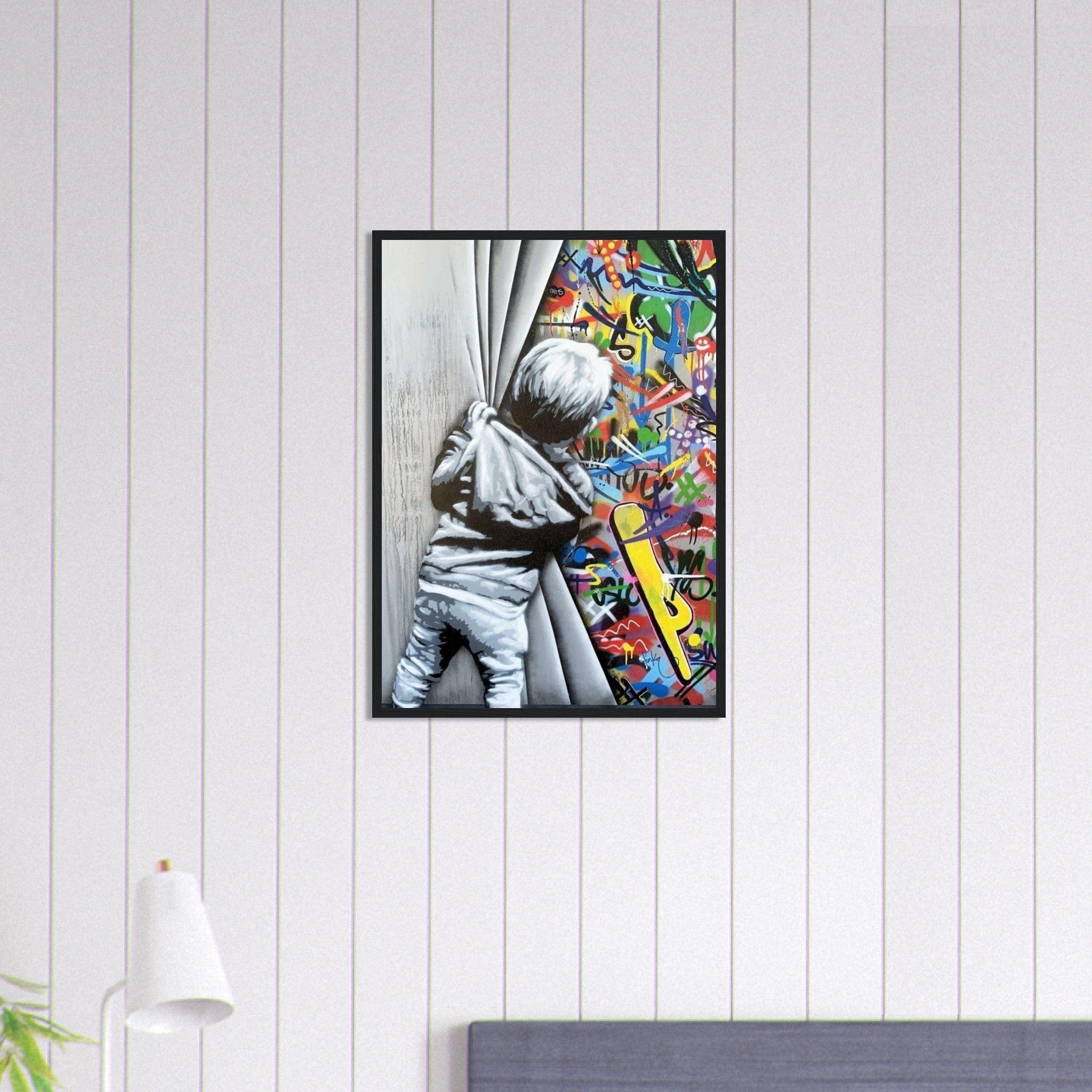 Canvanation Print Material 50x70 cm / 20x28″ Tableau Banksy Original