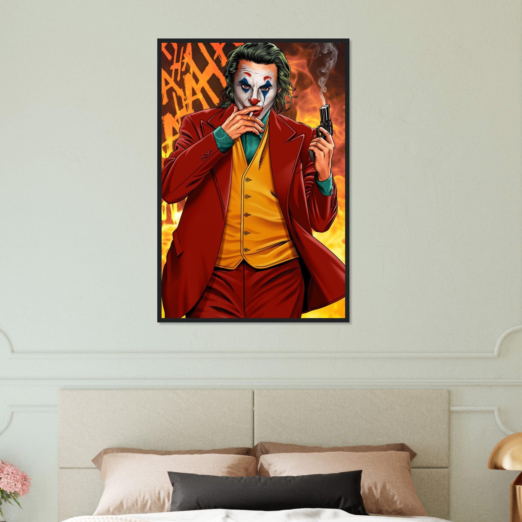 Canvanation Print Material 60x90 cm / 24x36″ Tableau Batman Joker