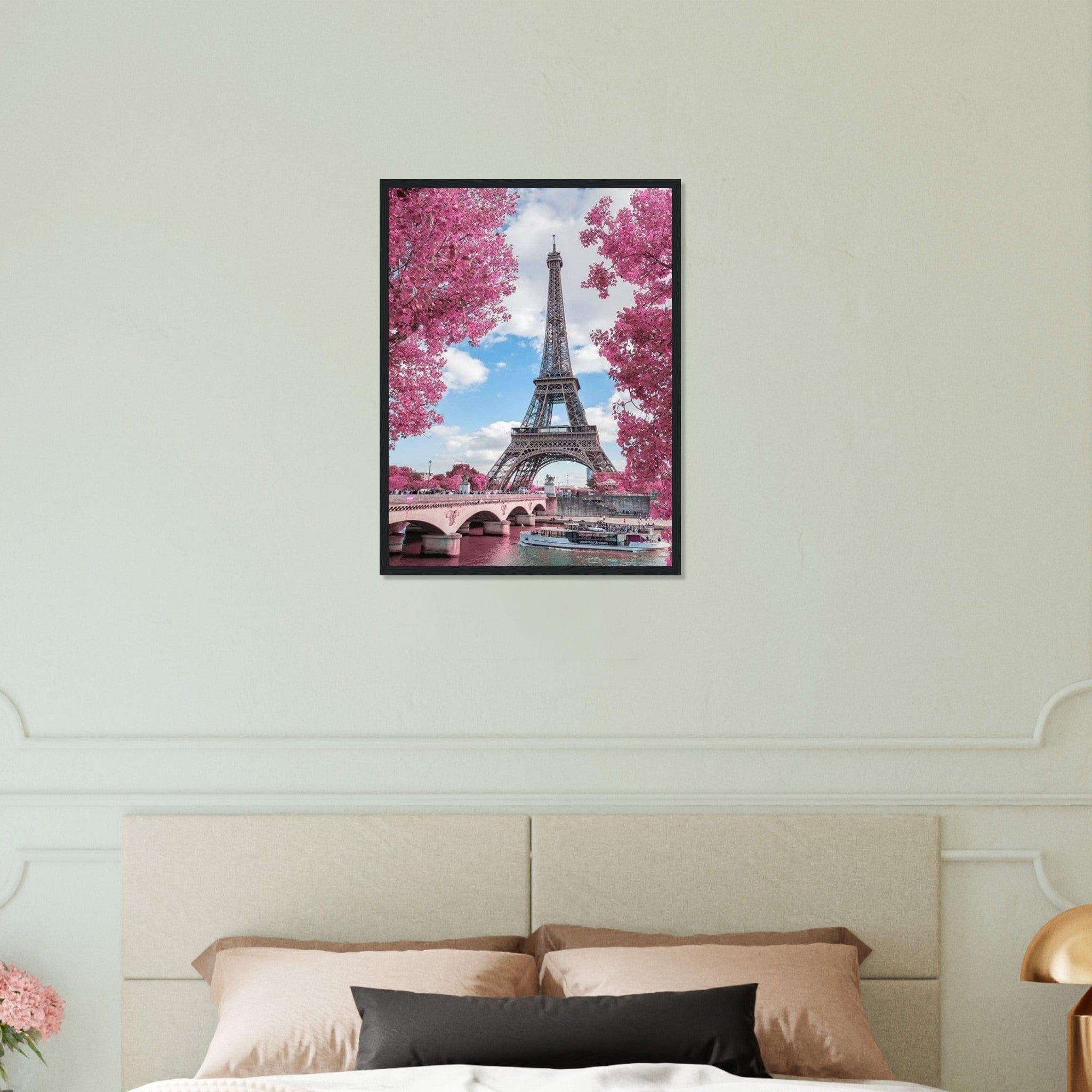 Canvanation Print Material 45x60 cm / 18x24″ Tableau Paris Tour Eiffel