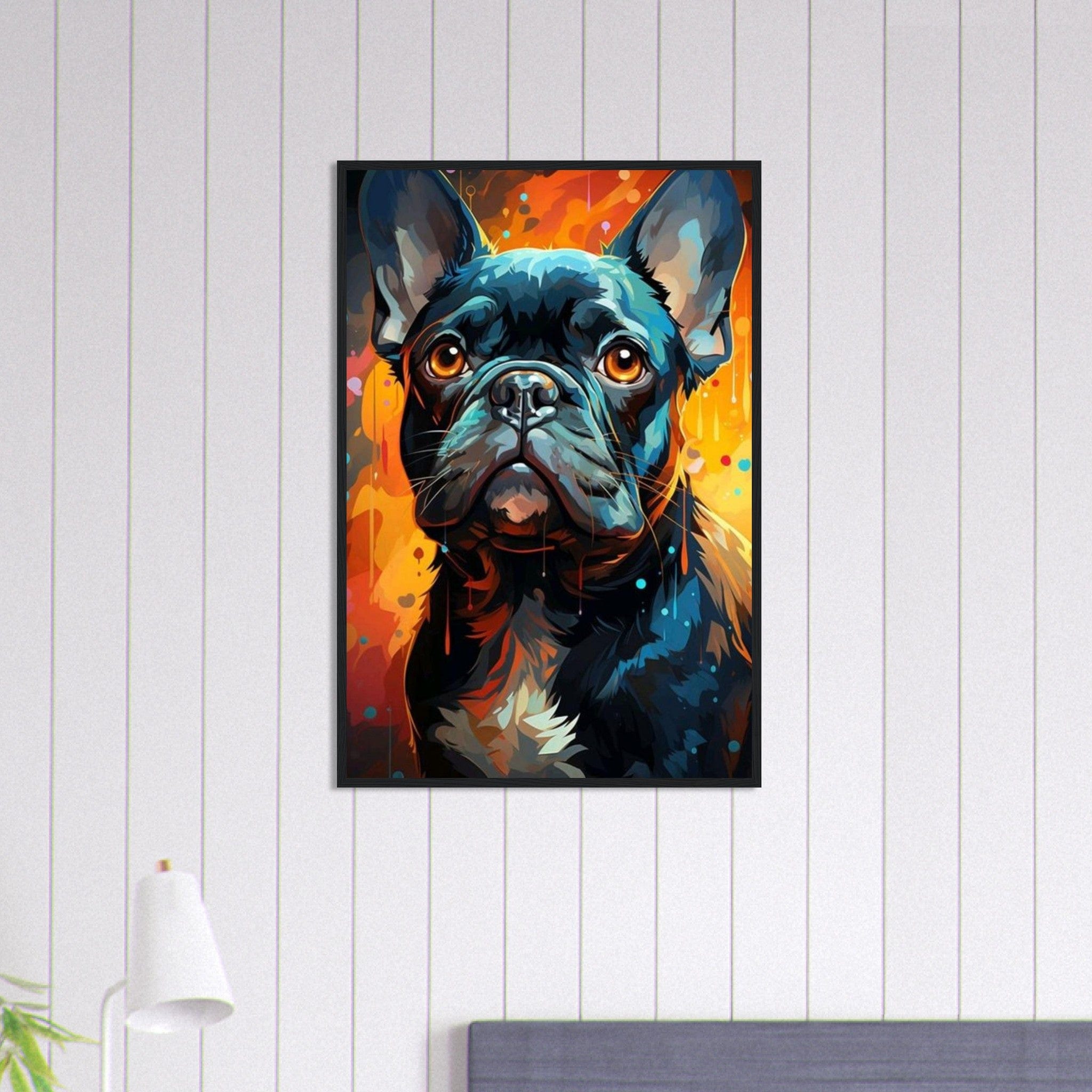 Canvanation Print Material 60x90 cm / 24x36″ Tableau Chien Compagnon fidèle