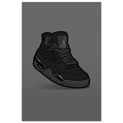 Tableau Sneaker Jordan Noir - Canvanation