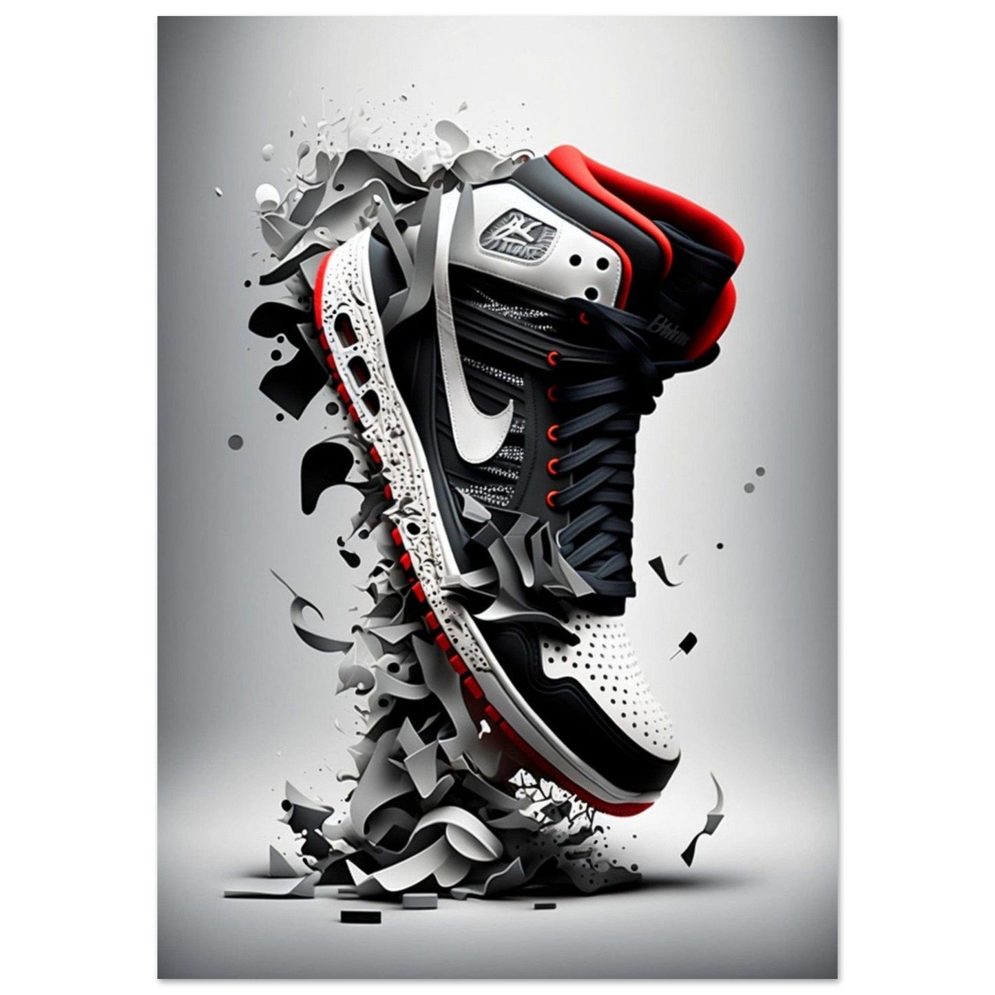 Tableau Sneaker Effet Eclat - Canvanation