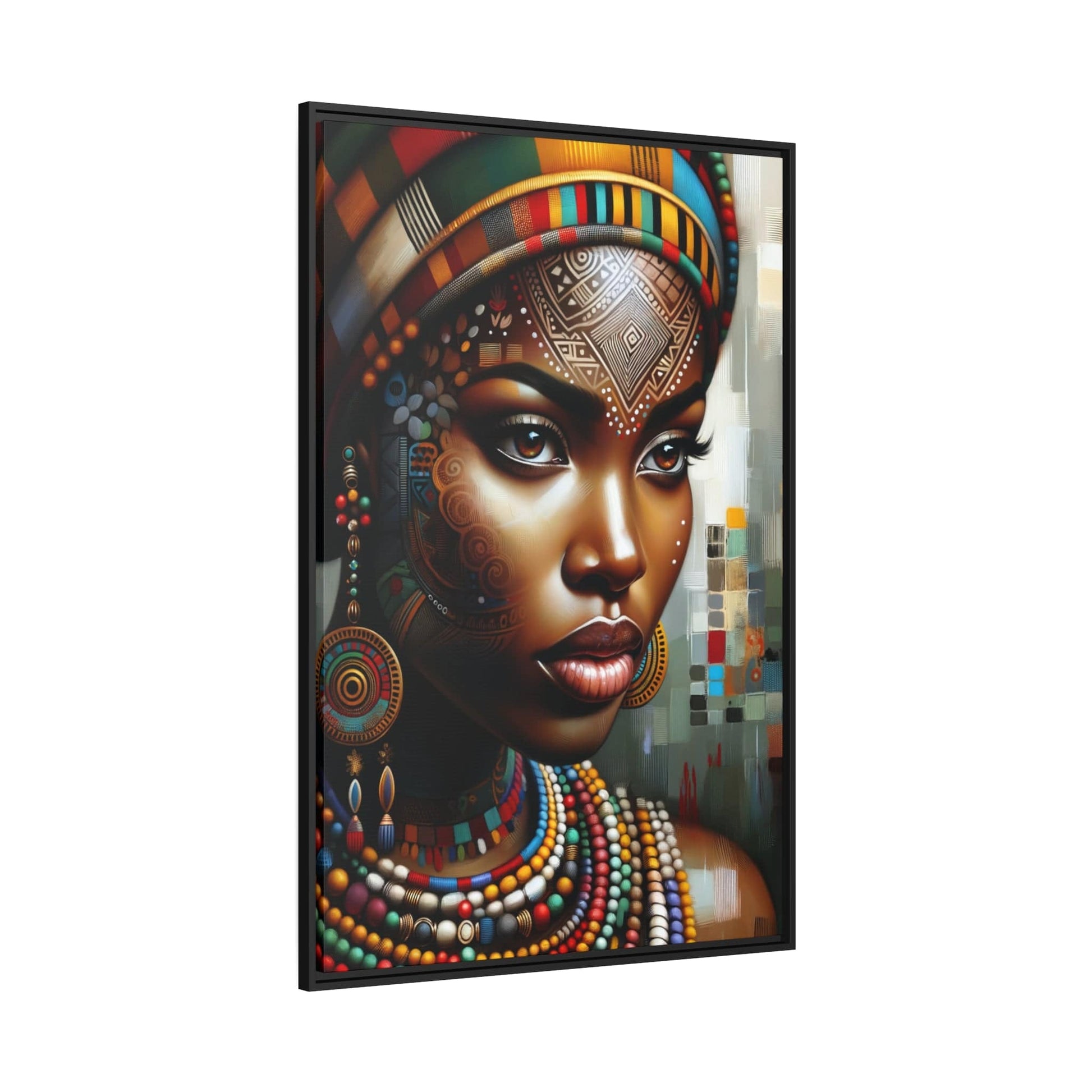 Tableau "La force et la grâce : portraits de femmes africaines" Canvanation