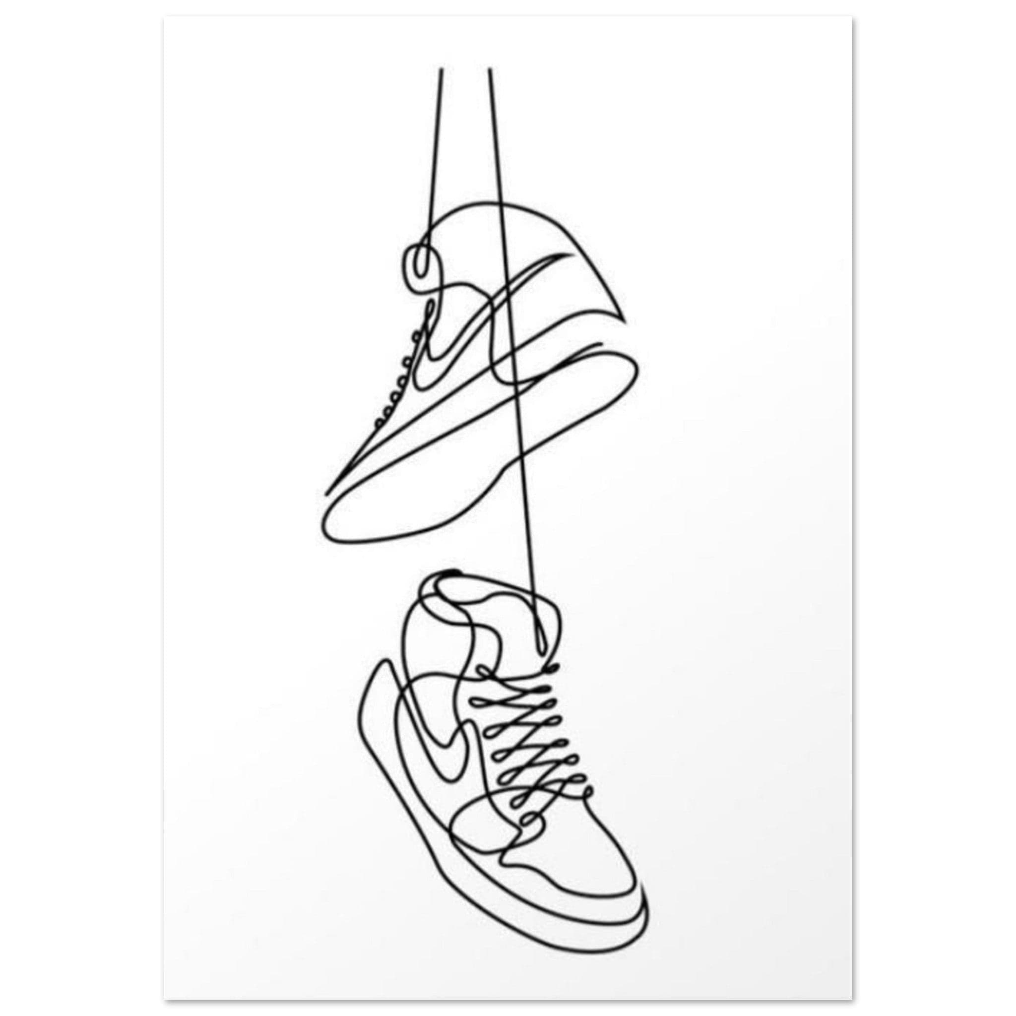 Gelato Print Material 70x100 cm / 28x40″ Poster Sneakers Jordan