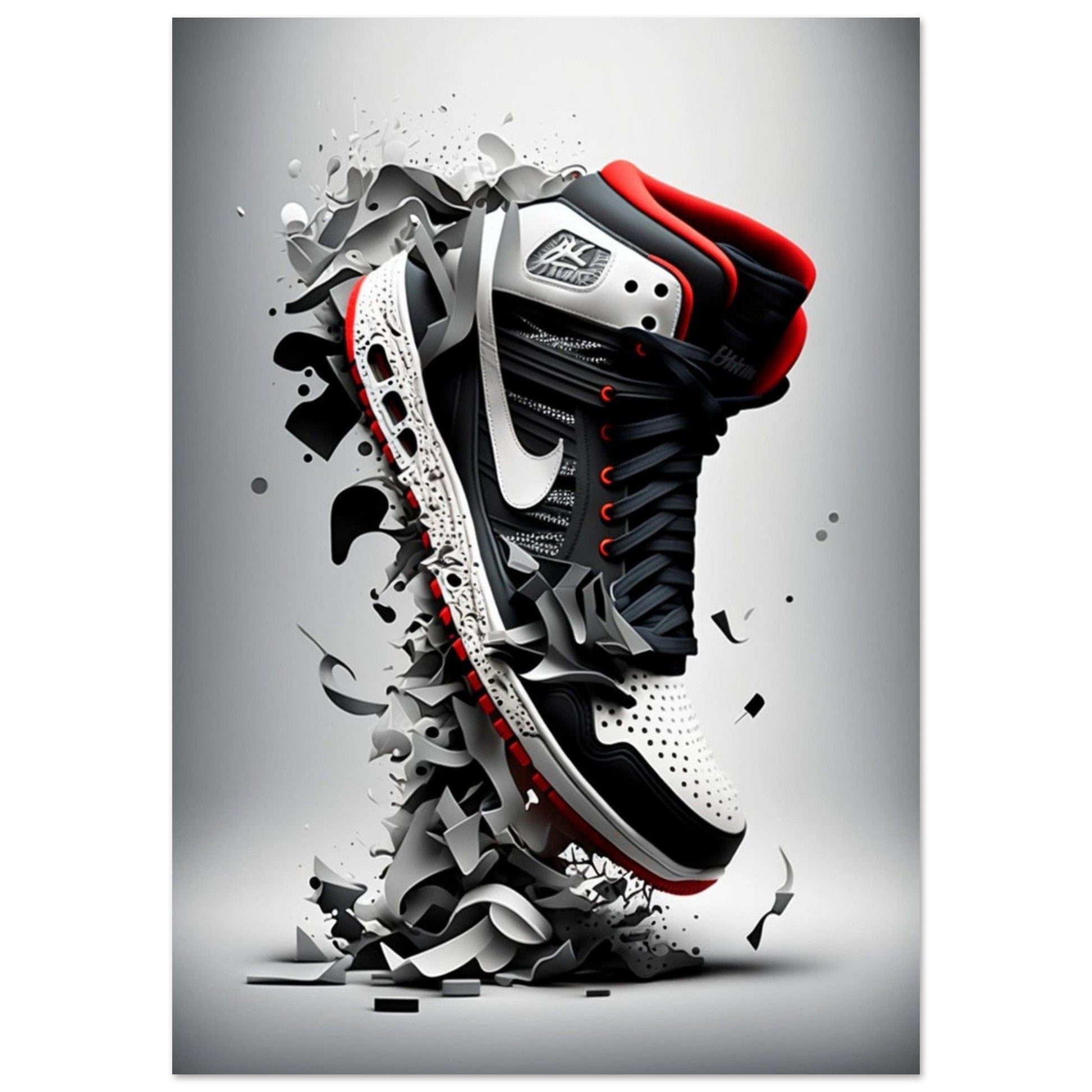 Tableau Sneaker Effet Eclat - Canvanation