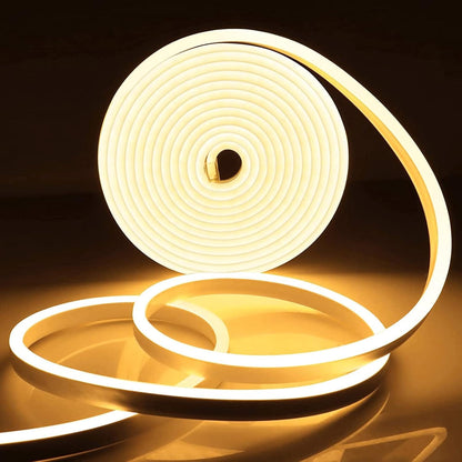 Canvanation Blanc Naturel / 5m Bande LED Néon avec Capteur Tactile