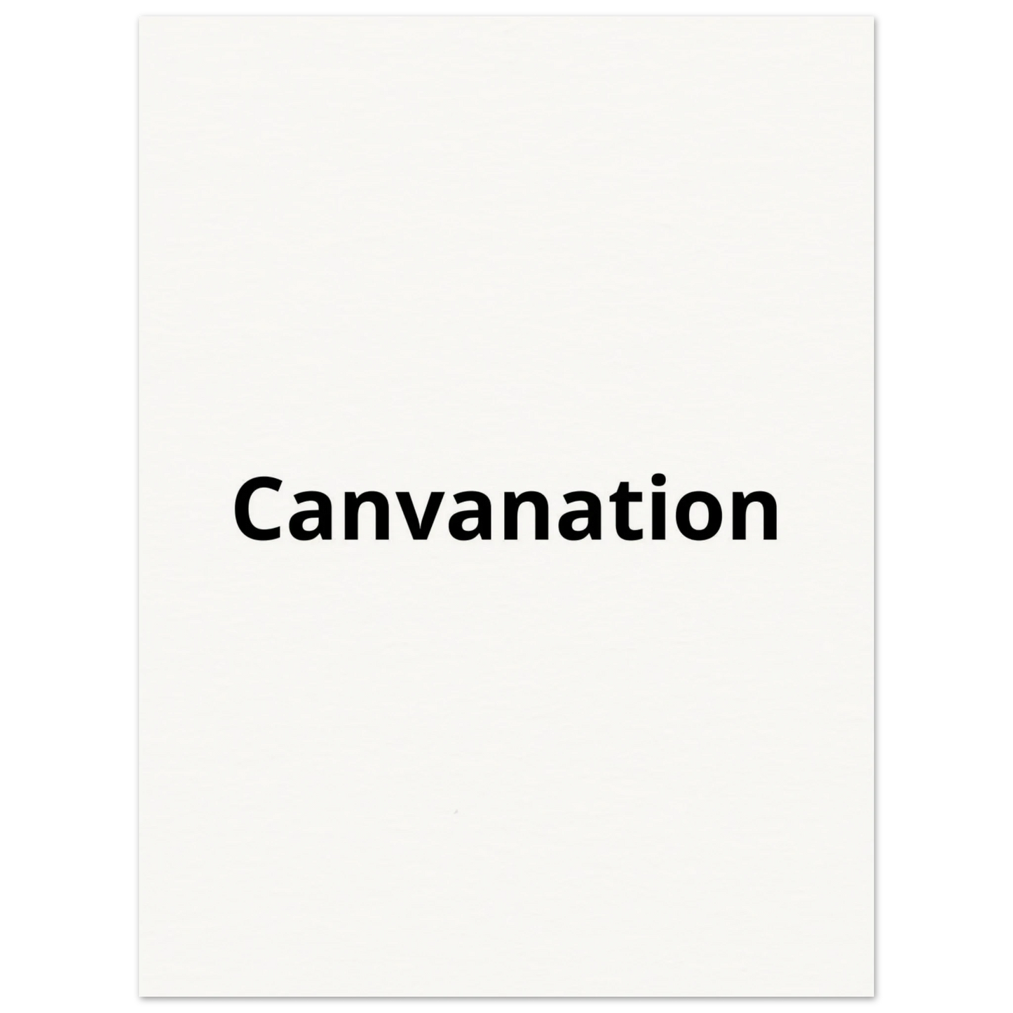 Canvanation Print Material 15x20 cm / 6x8″ Poster Personnalisé HD