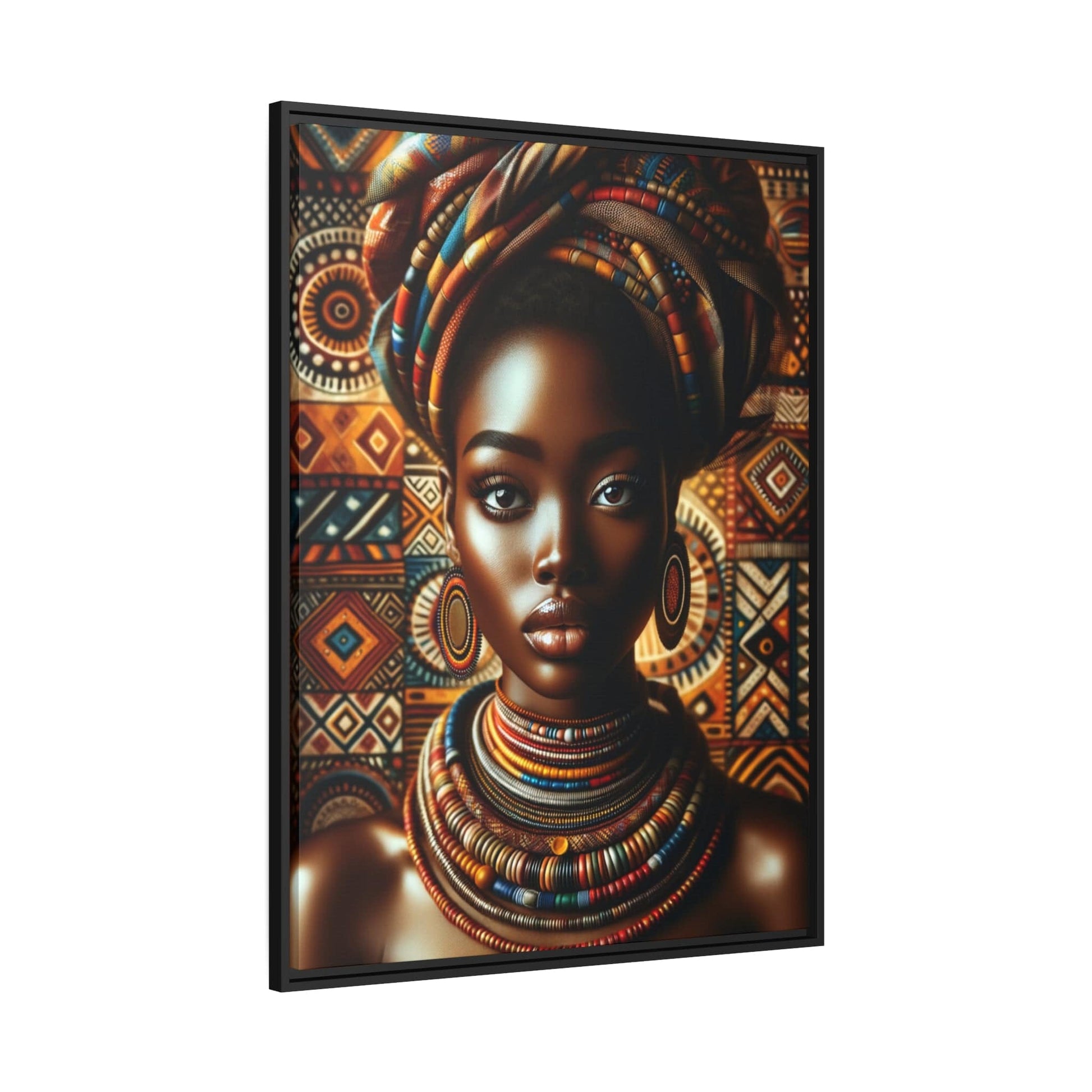 Tableau "La beauté et la force des femmes africaines - Une célébration artistique" Canvanation