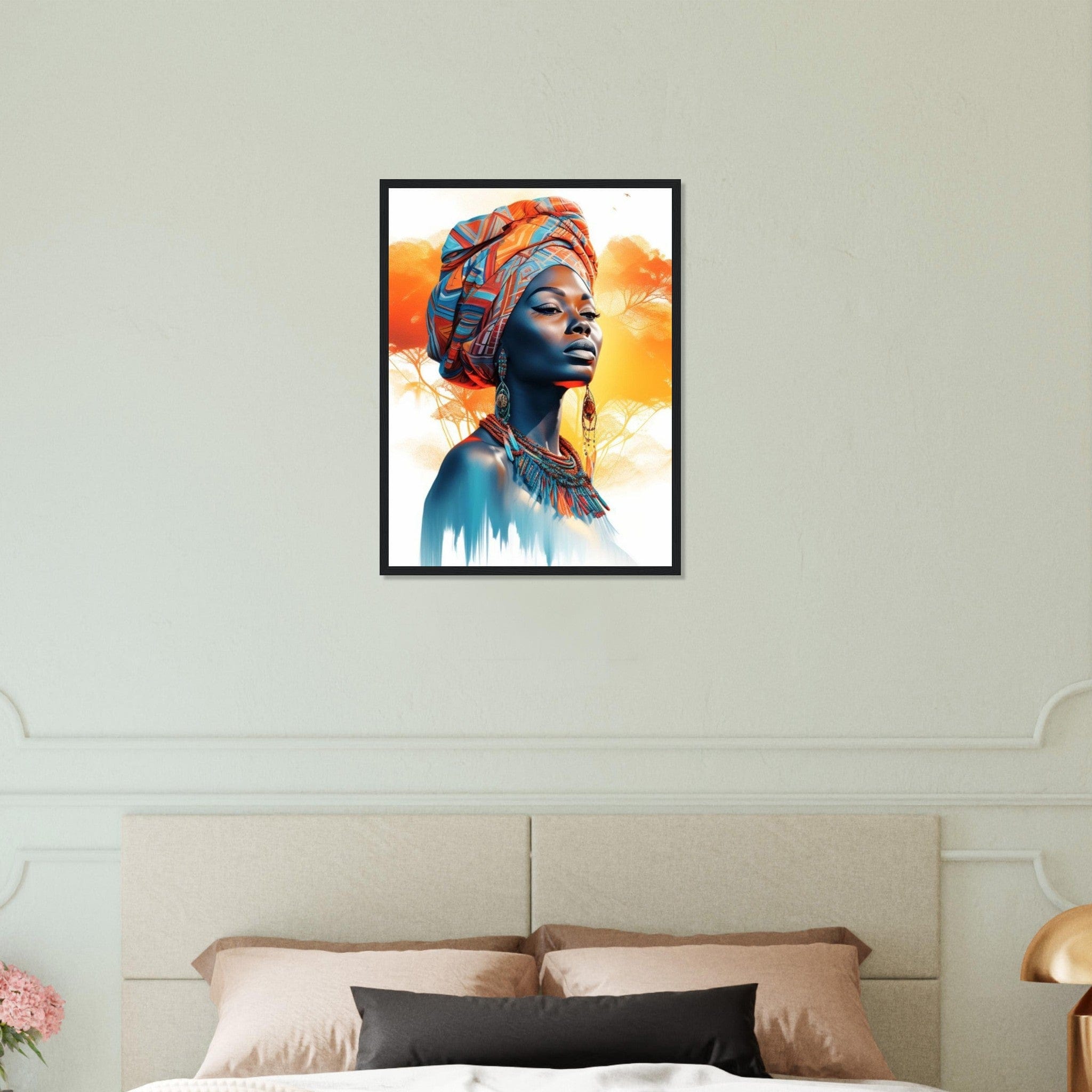 Canvanation Print Material 45x60 cm / 18x24″ Tableau Art Africain Peinture