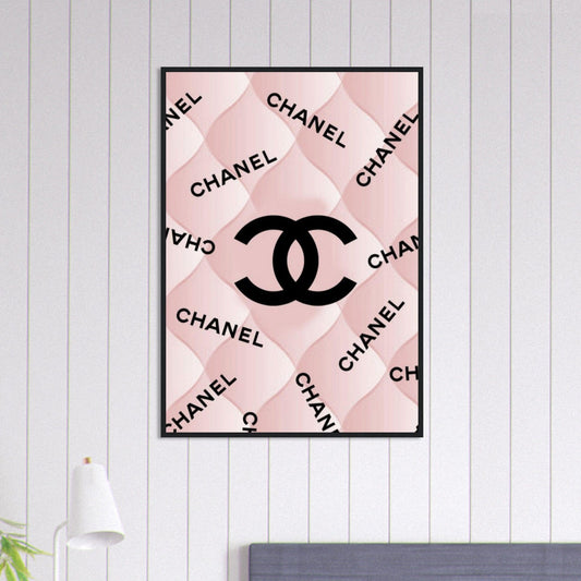 Tableau Chanel Fond Matelasse Canvanation