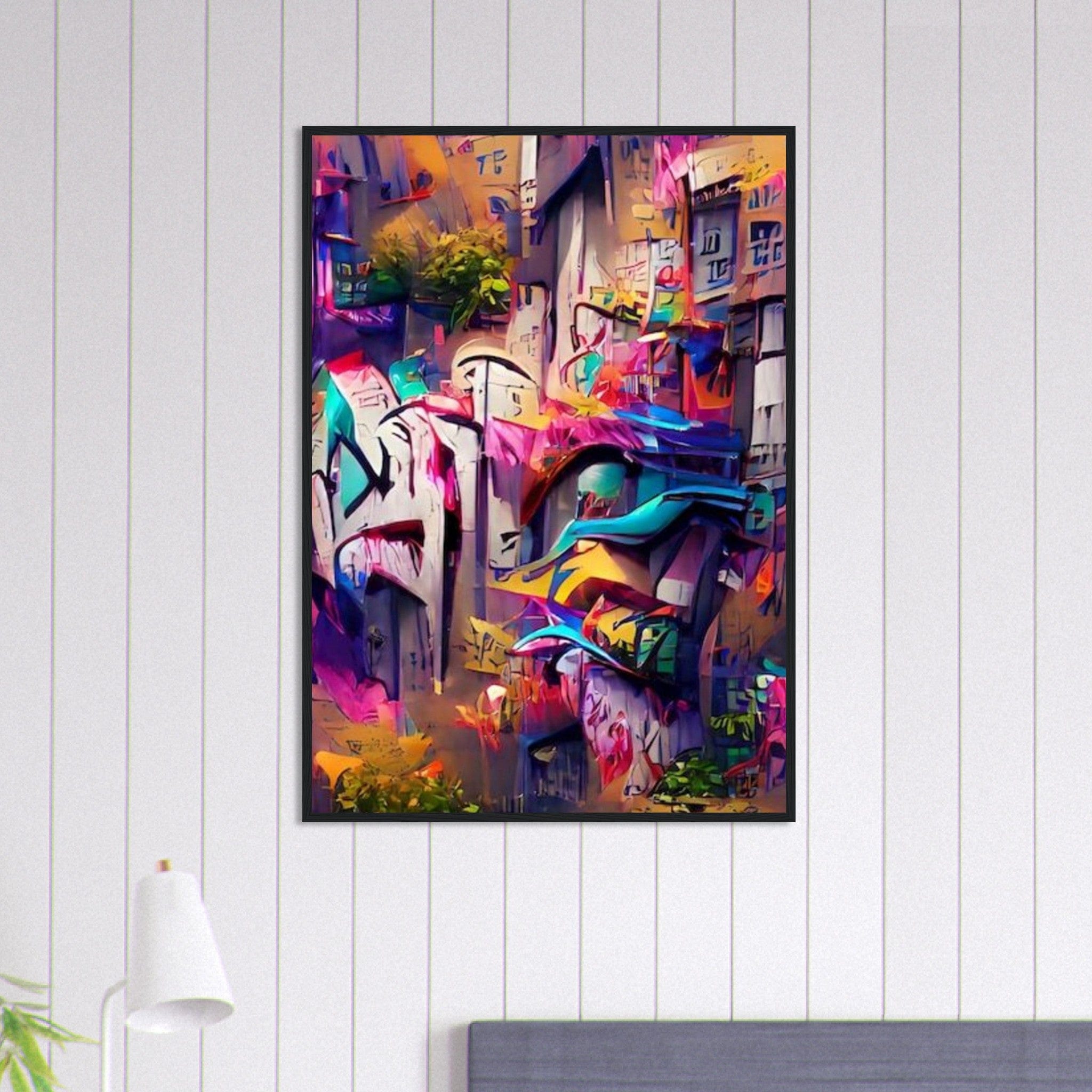 Canvanation Print Material 70x100 cm / 28x40″ Tableau Street Art Graffiti Rue