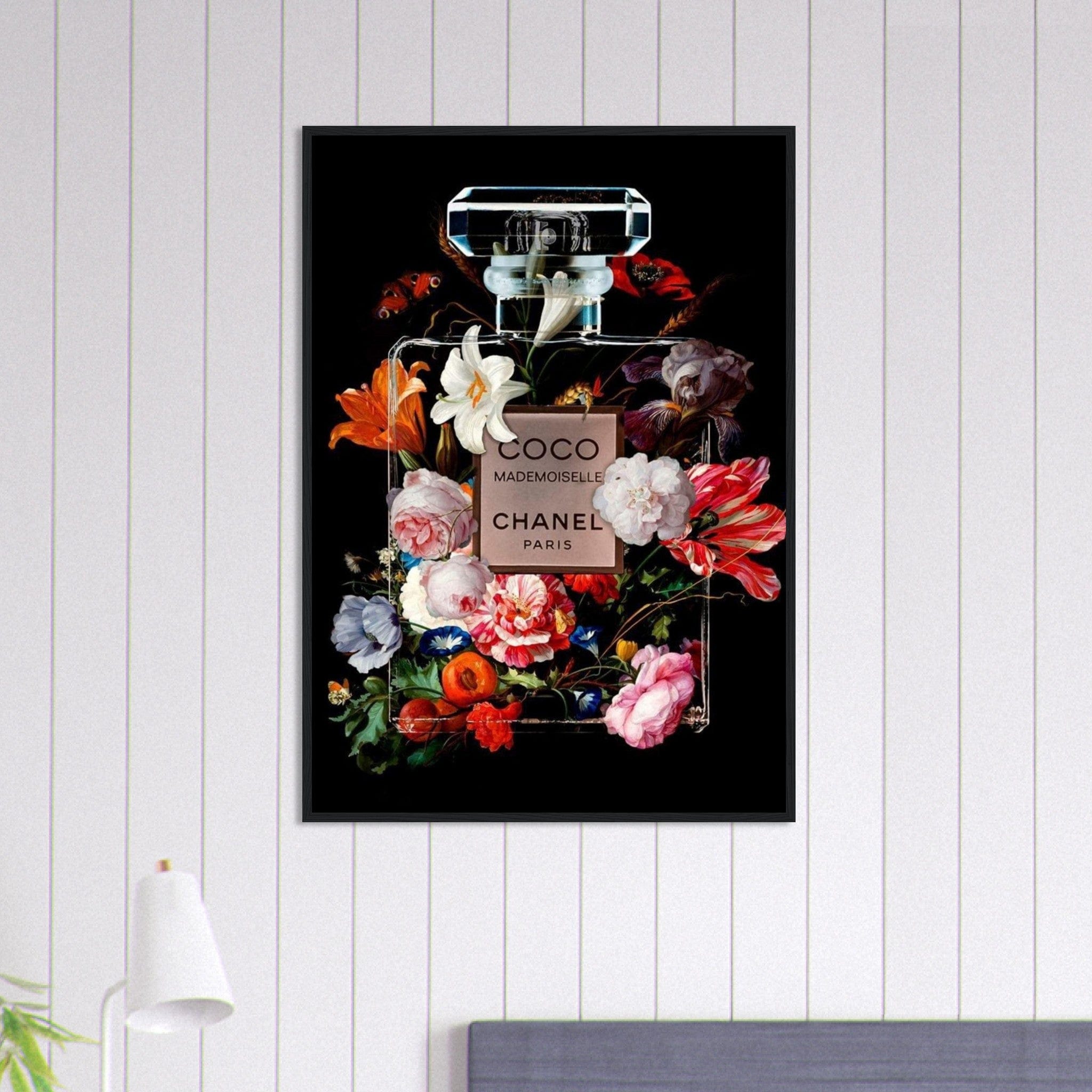 Canvanation Print Material 70x100 cm / 28x40″ Tableau Marque De Luxe Coco Fleurs