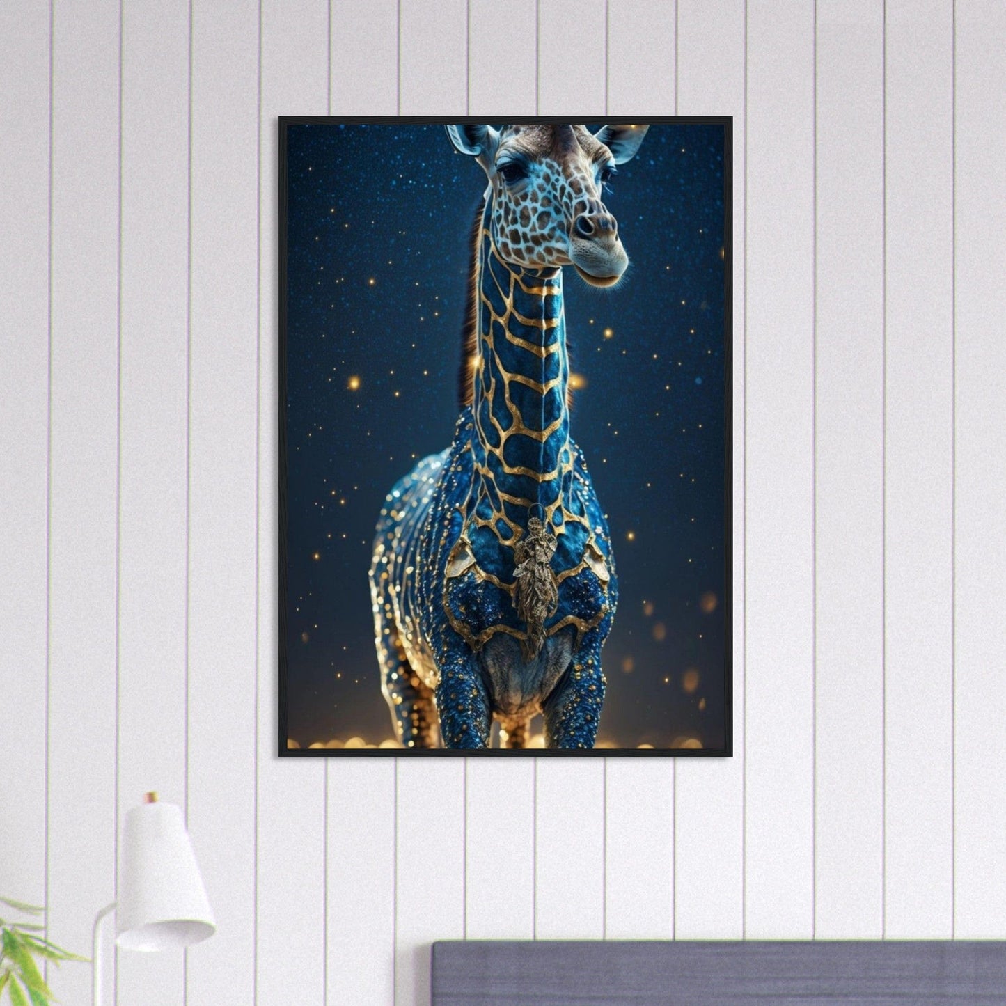 Tableau Girafe Dans La Savane Canvanation