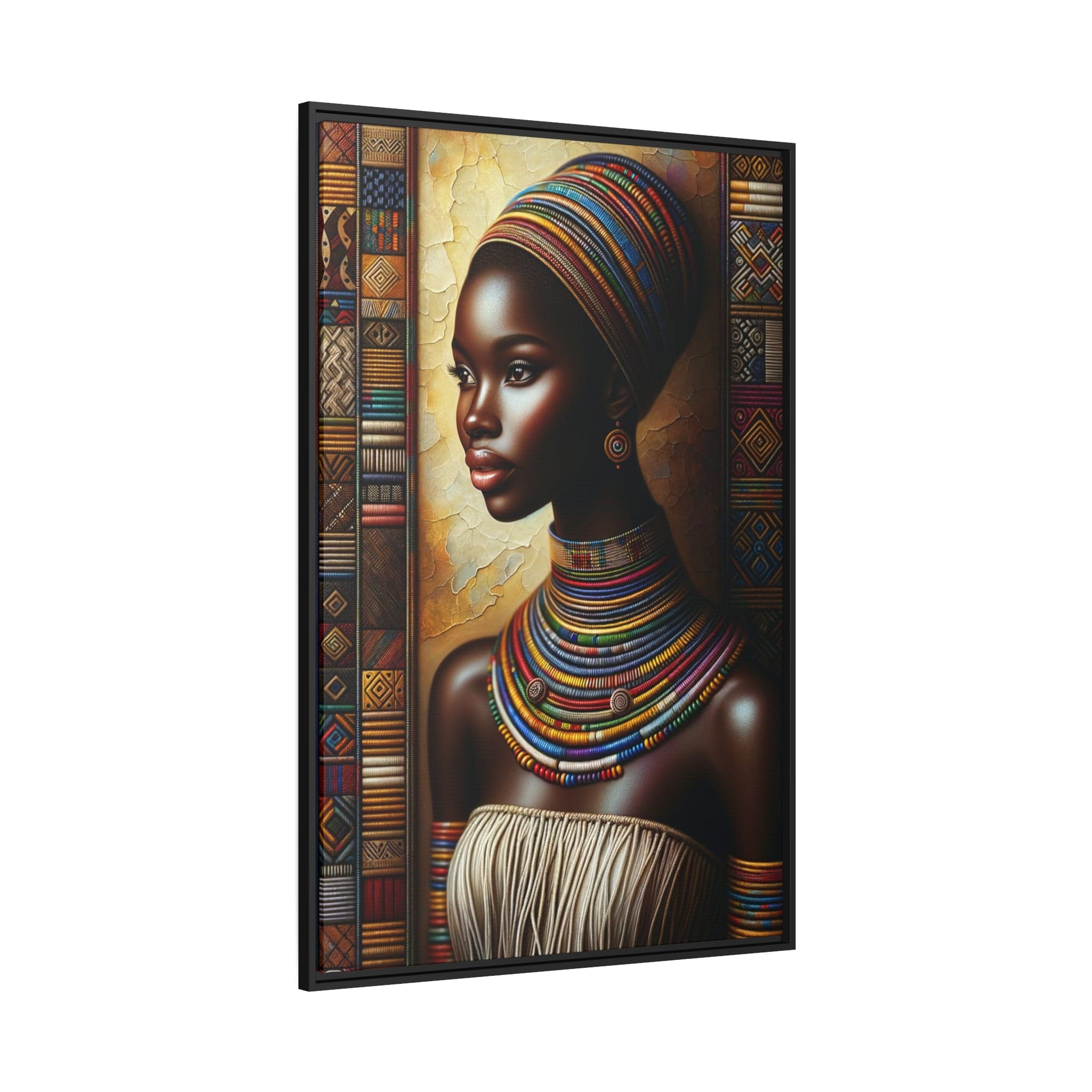 Printify Canvas Tableau "La beauté et la puissance des femmes africaines"